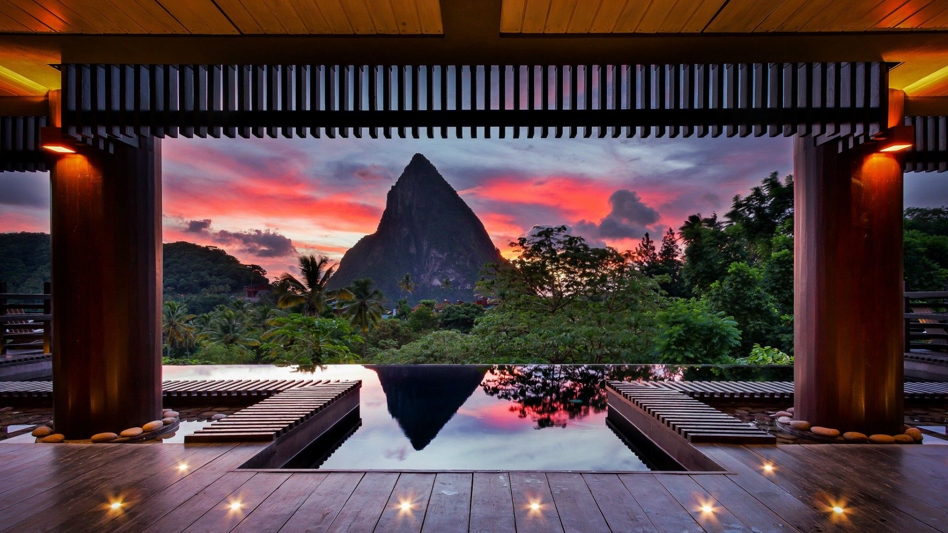 Saint Lucia, Desktop wallpapers, Backgrounds, Travel, 1920x1080 Full HD Desktop