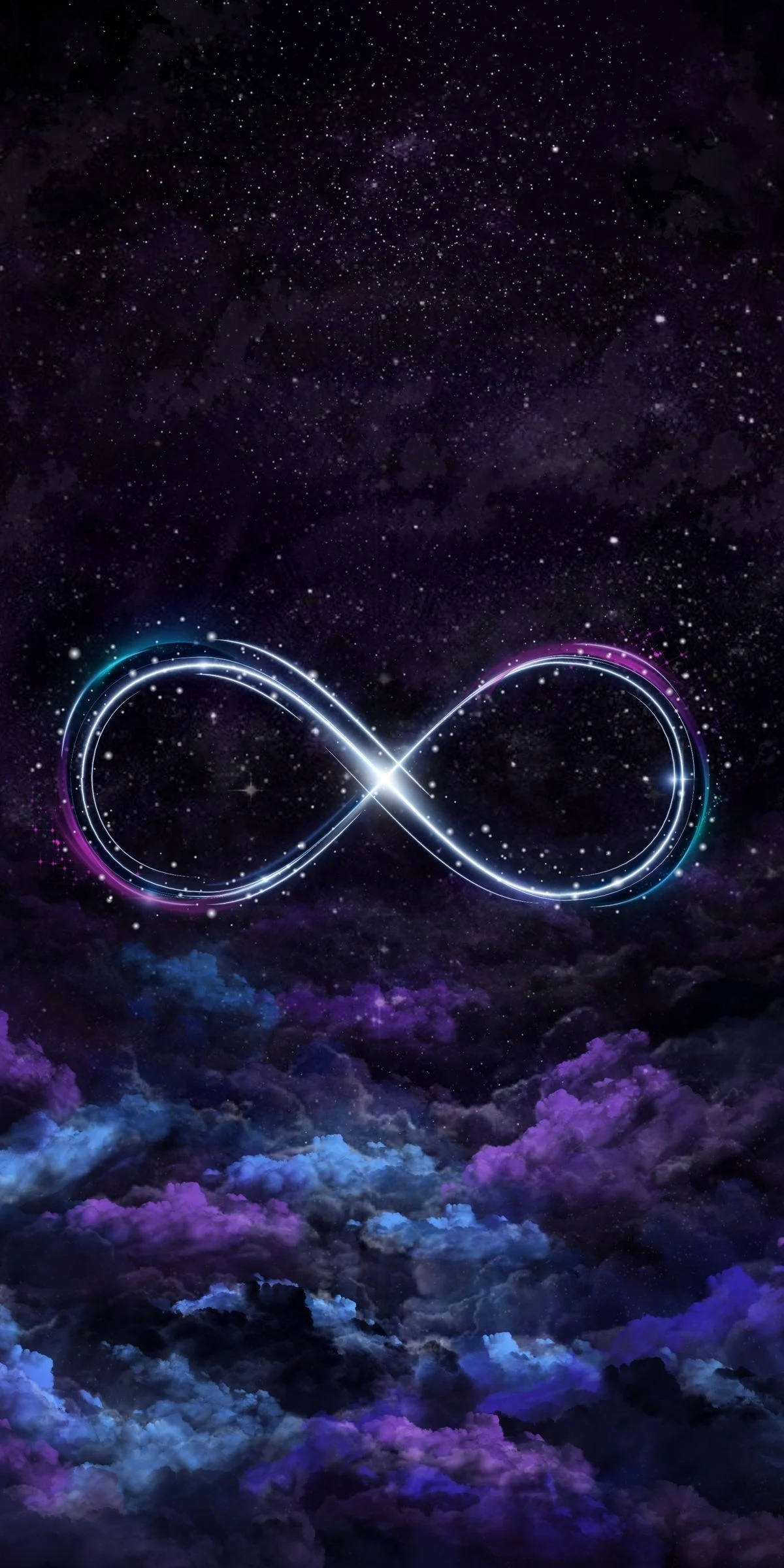 Space, Infinity Sign Wallpaper, 1200x2400 HD Phone