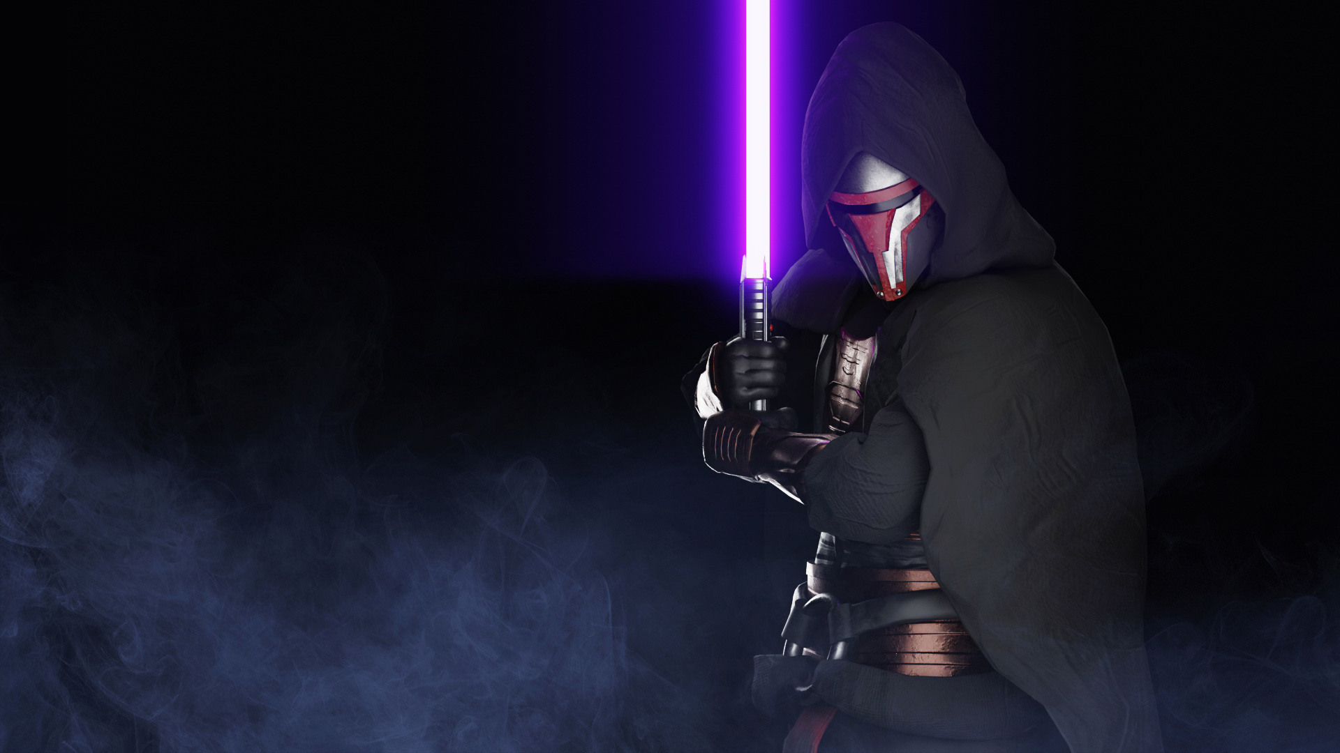 Darth Revan, Sirmes' artwork, Star Wars Battlefront II, Community mod, 1920x1080 Full HD Desktop