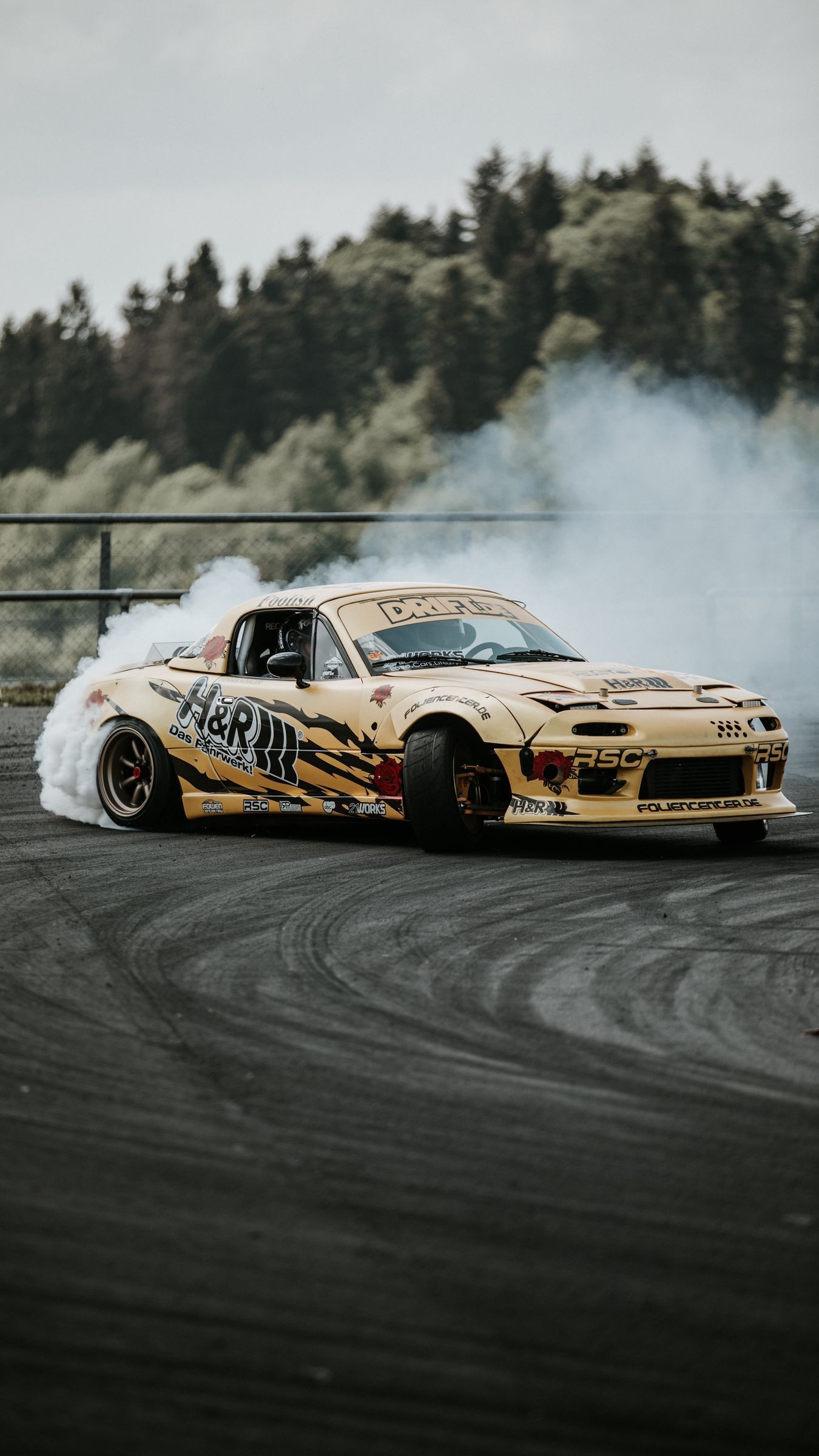 Mazda MX-5 NA, Drifting Wallpaper, 1350x2400 HD Phone