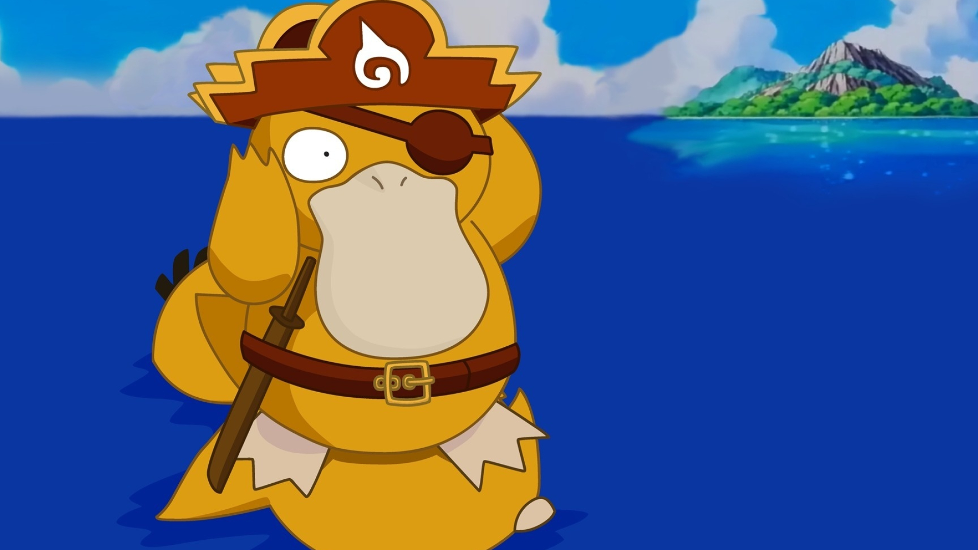Psyduck, Pokemon Wallpaper, 1920x1080 Full HD Desktop
