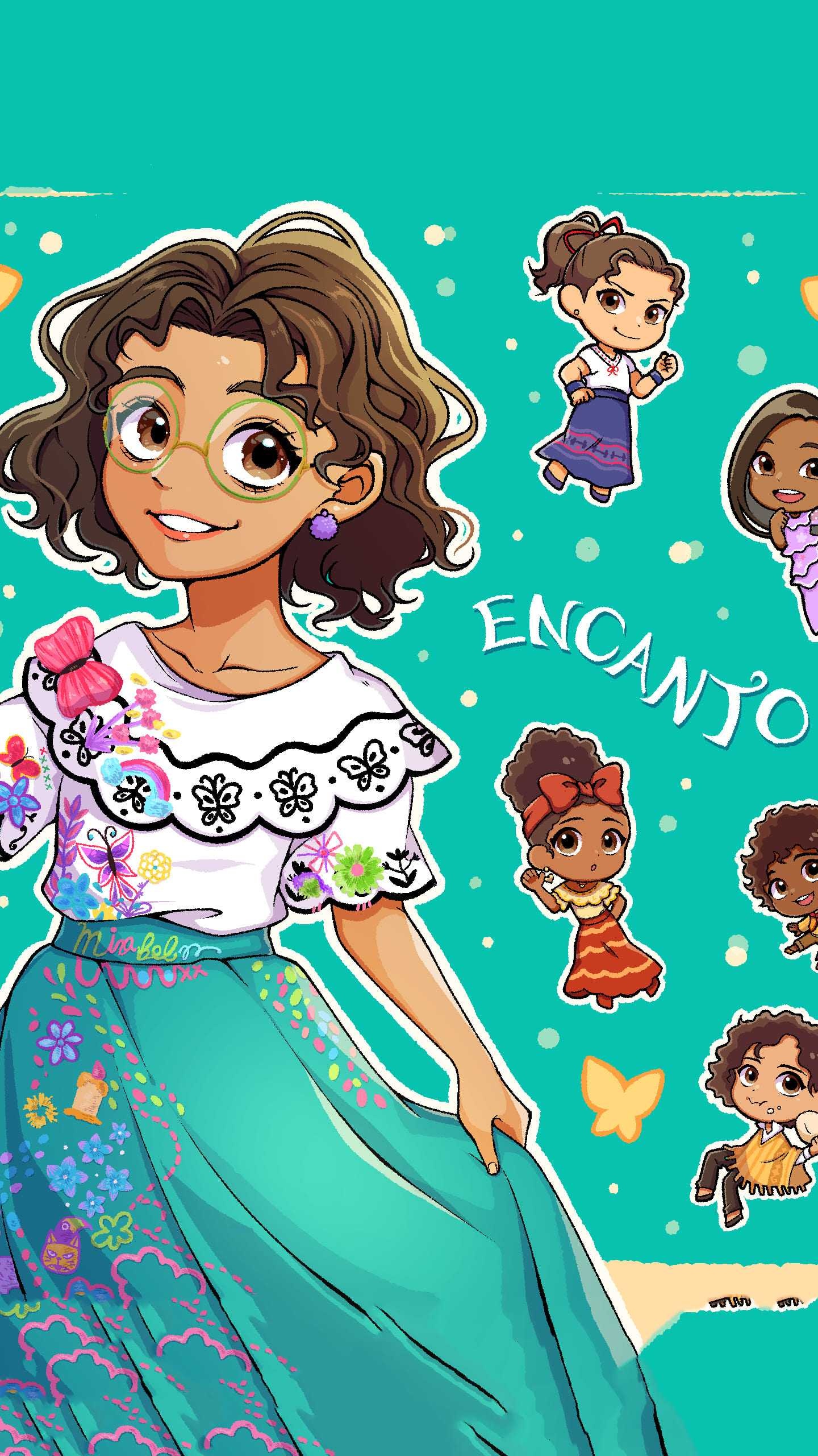 Mirabel Madrigal, Animation, Latest wallpapers, Mirabel Madrigal, 1440x2560 HD Phone