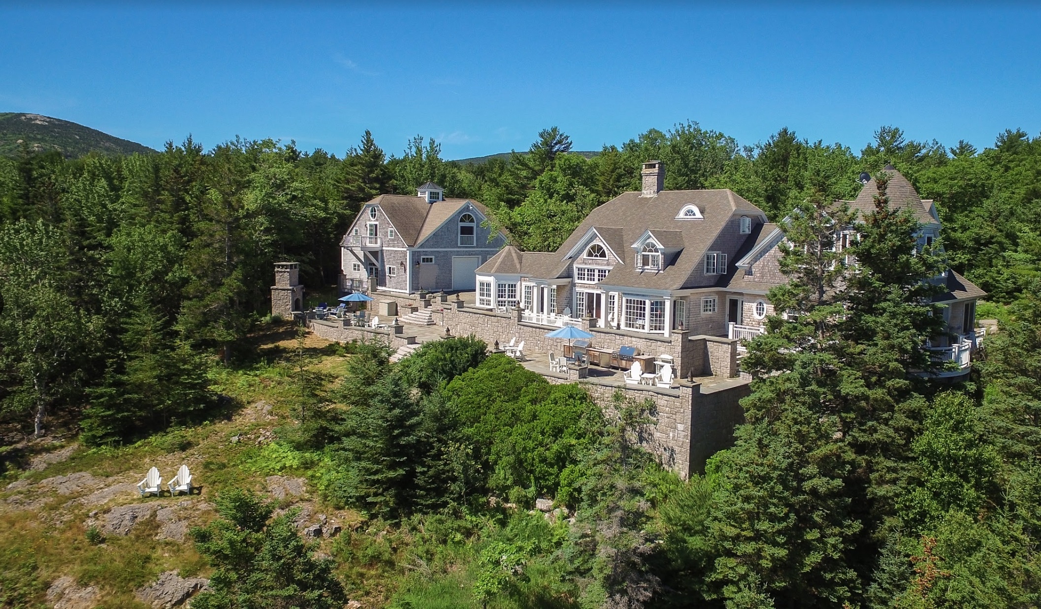 Bar Harbor escape, Ocean home magazine, Maine coastal, Spectacular cliff road, 2120x1240 HD Desktop