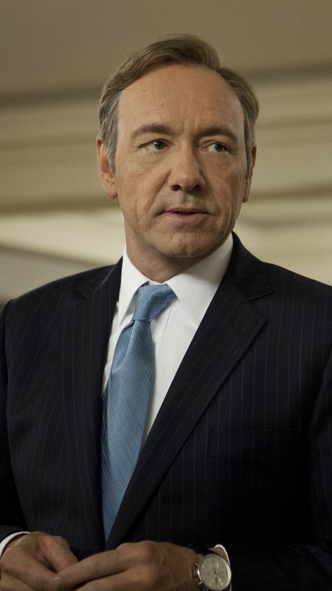 Kevin Spacey, House of Cards Wallpaper, 1080x1920 Full HD Phone