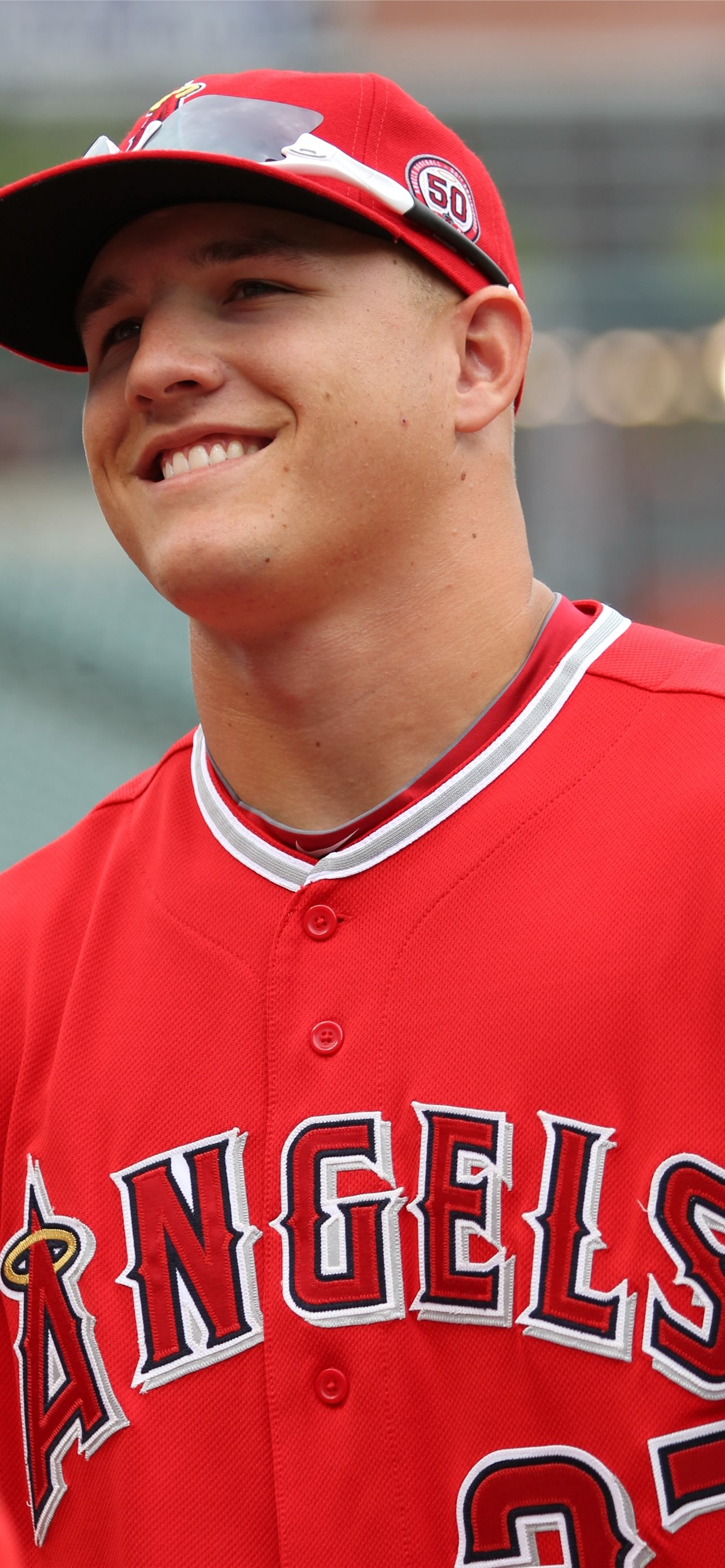 Los Angeles Angels iPhone wallpapers, Free downloads, Team spirit on display, Mobile customization, 1290x2780 HD Phone