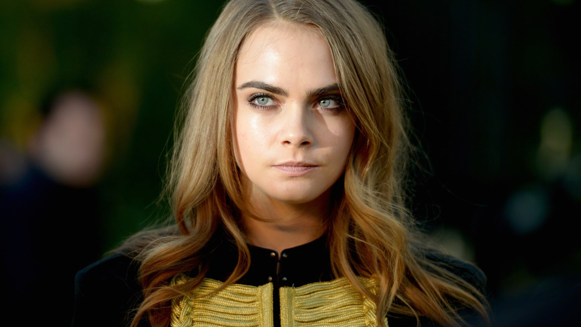 Cara Delevingne, Long hair, Beautiful model, Enchanting wallpaper, 1920x1080 Full HD Desktop