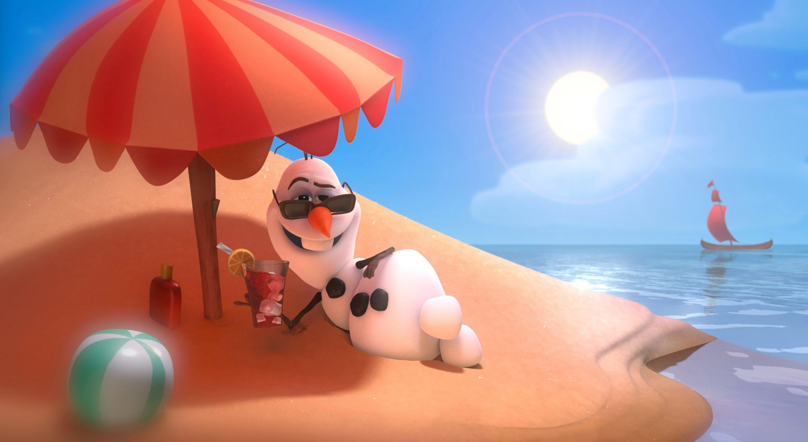 Olaf Frozen HD wallpapers, Background images, Frozen, 2730x1500 HD Desktop