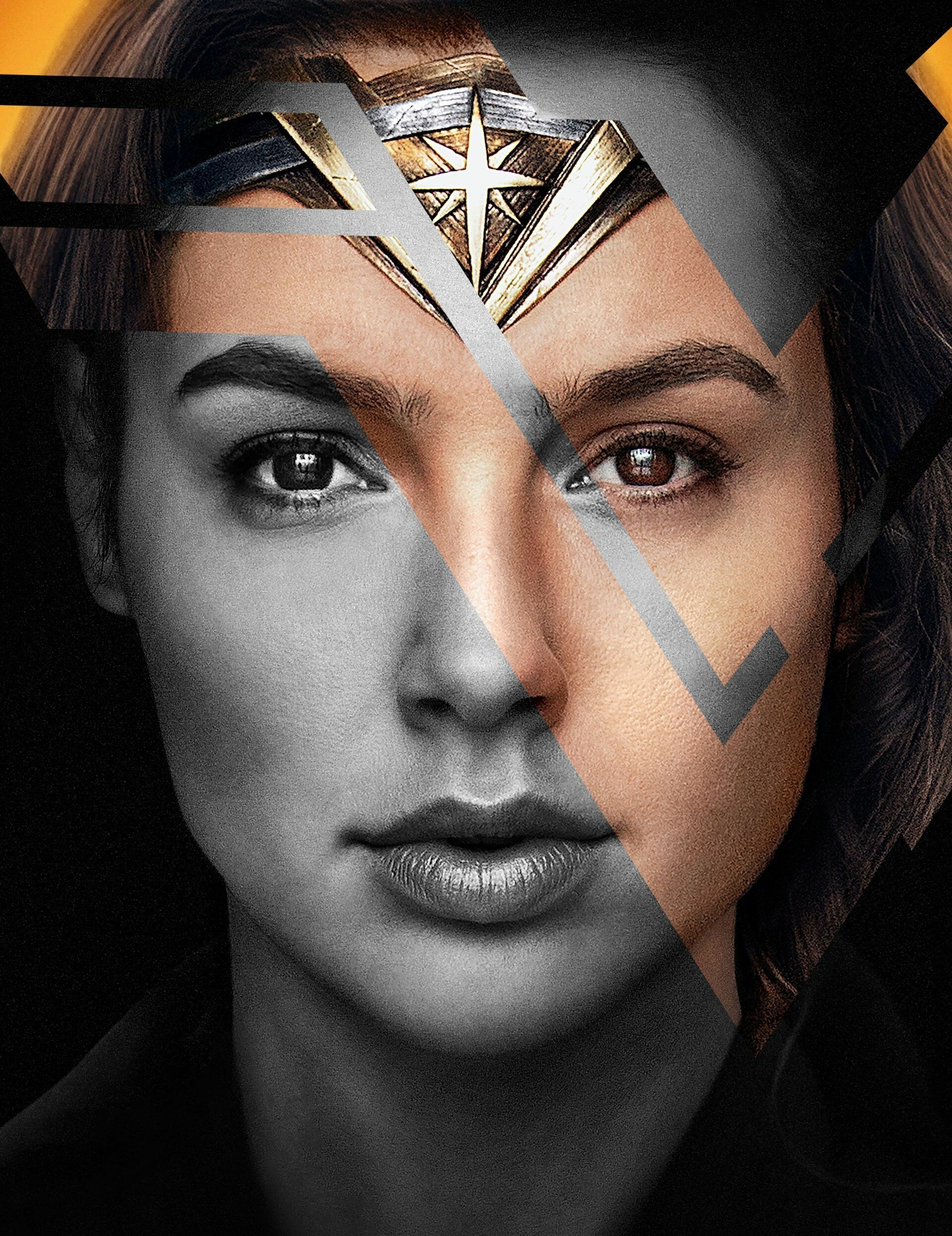 Gal Gadot, Wonder Woman Art Wallpaper, 1920x2500 HD Phone