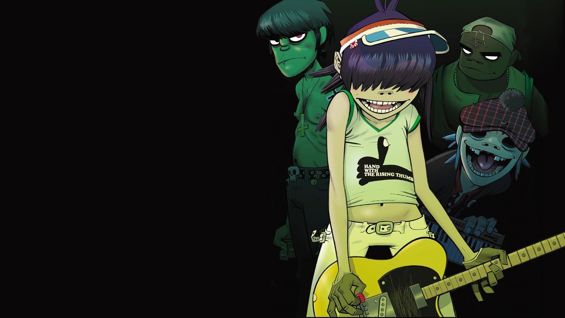 Gorillaz desktop wallpapers, Artistic backgrounds, Engaging designs, High resolution, 1920x1080 Full HD Desktop