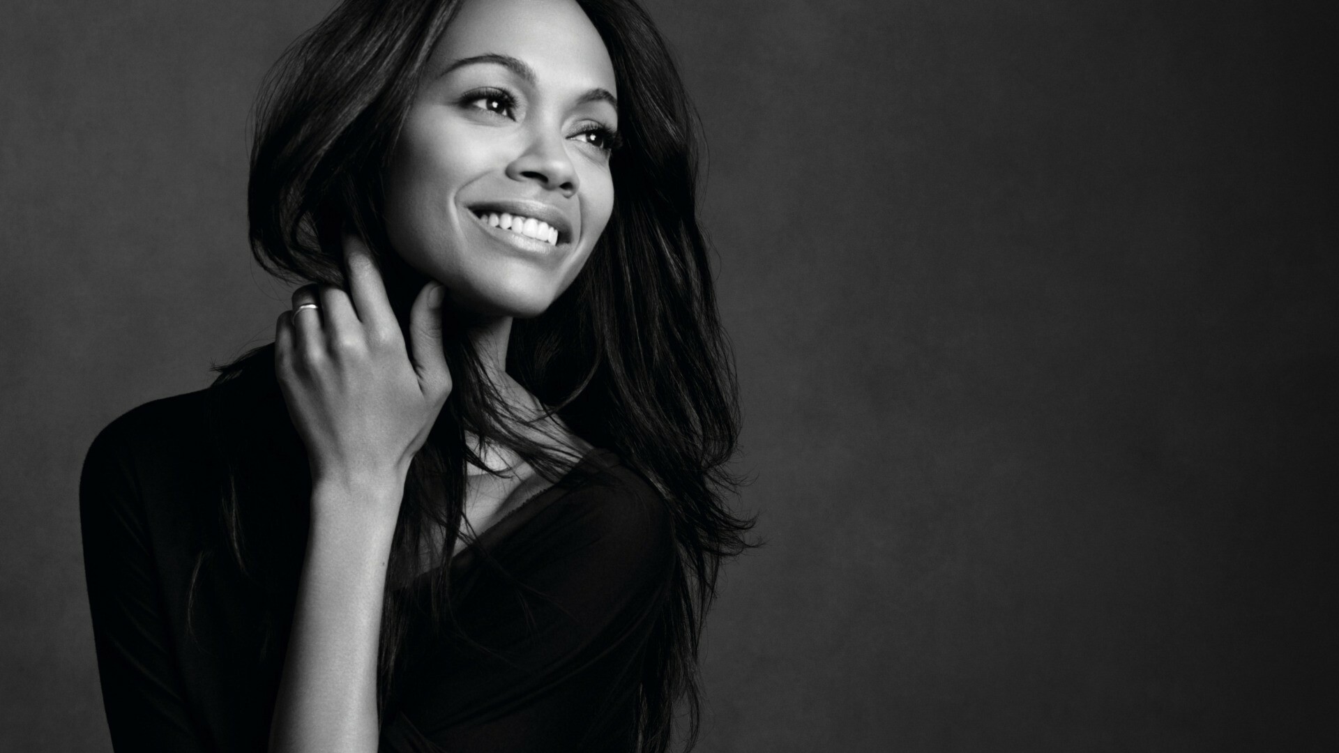 Zoe Saldana, HD wallpaper, Captivating beauty, Stunning visual, 1920x1080 Full HD Desktop