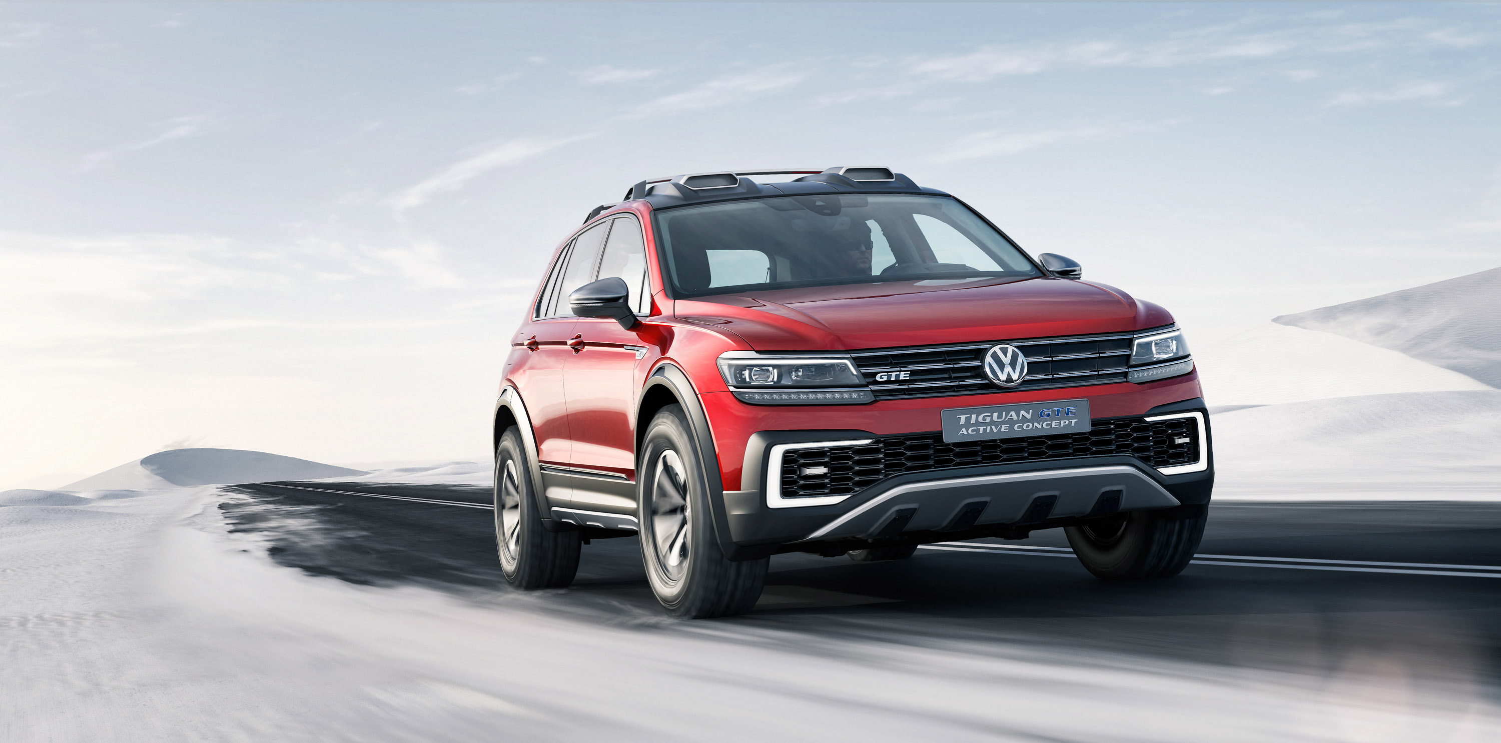 Volkswagen Tiguan, Tiguan GTE Active Concept, Auto expert, 3000x1490 Dual Screen Desktop