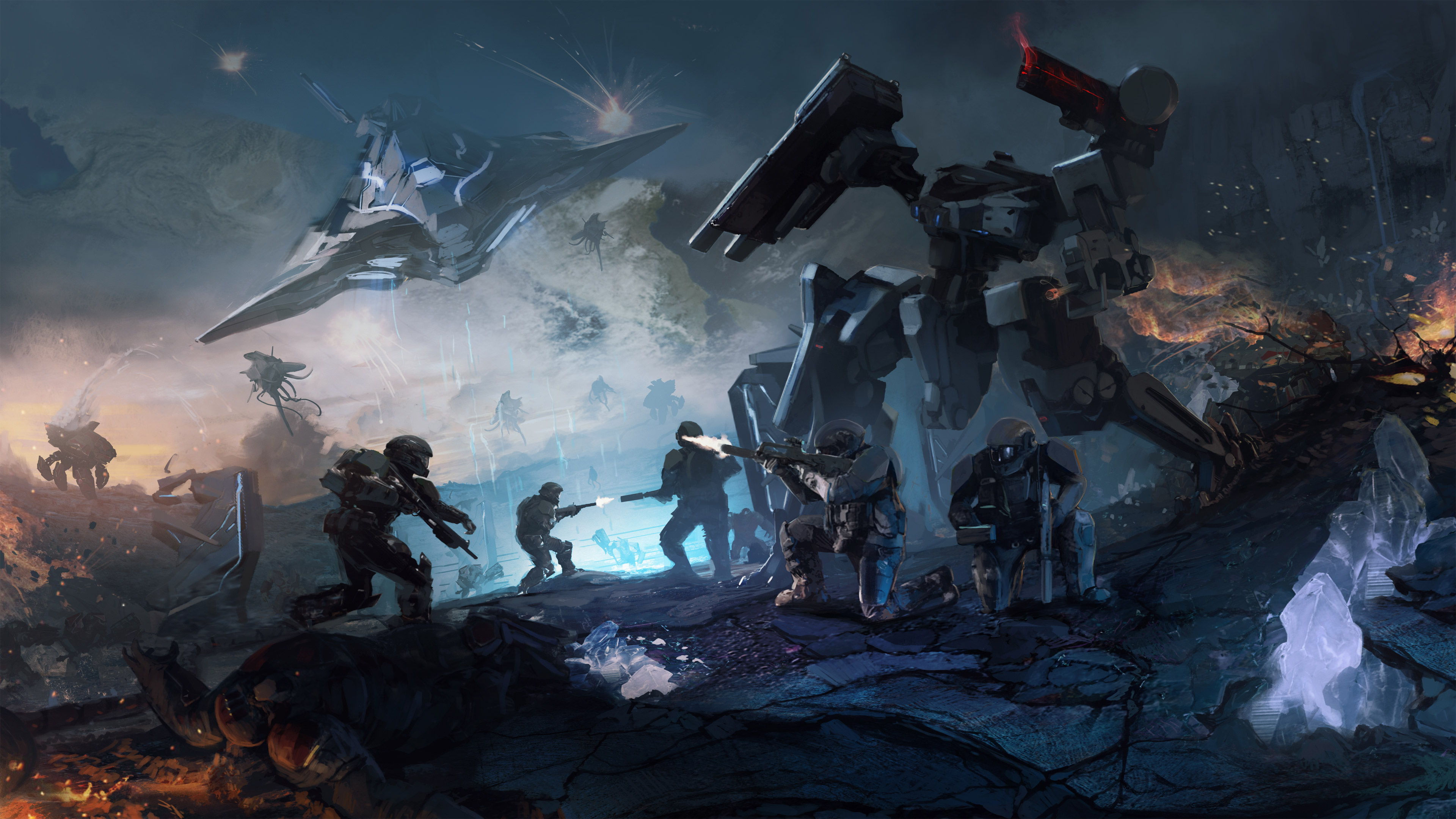 Halo Wars 2, Halo Wars Wallpaper, 3840x2160 4K Desktop