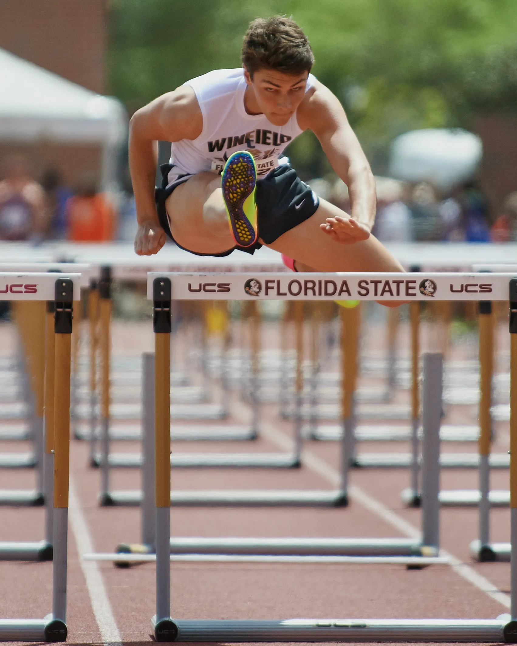 Trey Cunningham, Hurdling talent, Track and field, Rising star, 1710x2130 HD Phone