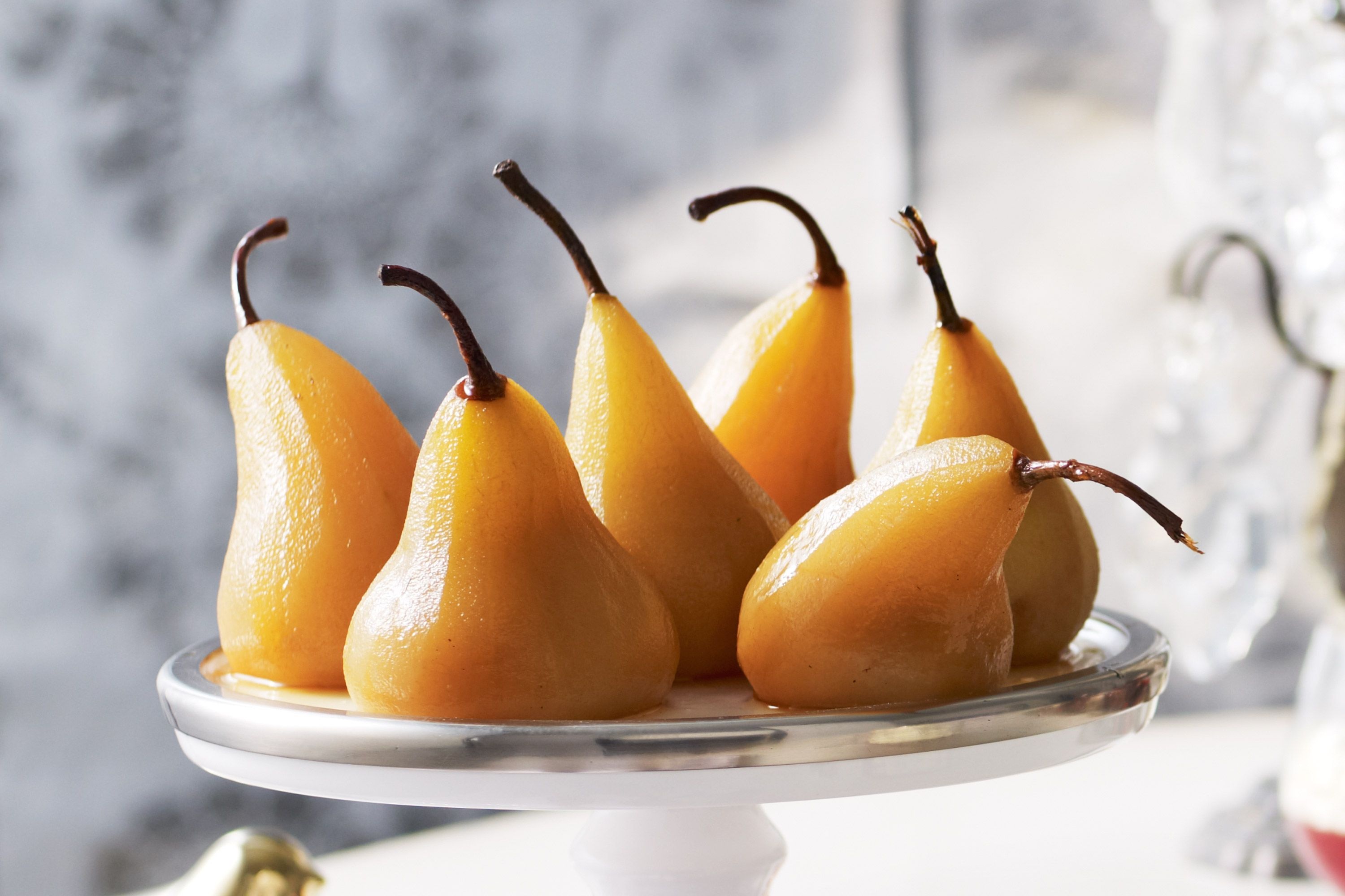 Poached, Pear Wallpaper, 3000x2000 HD Desktop