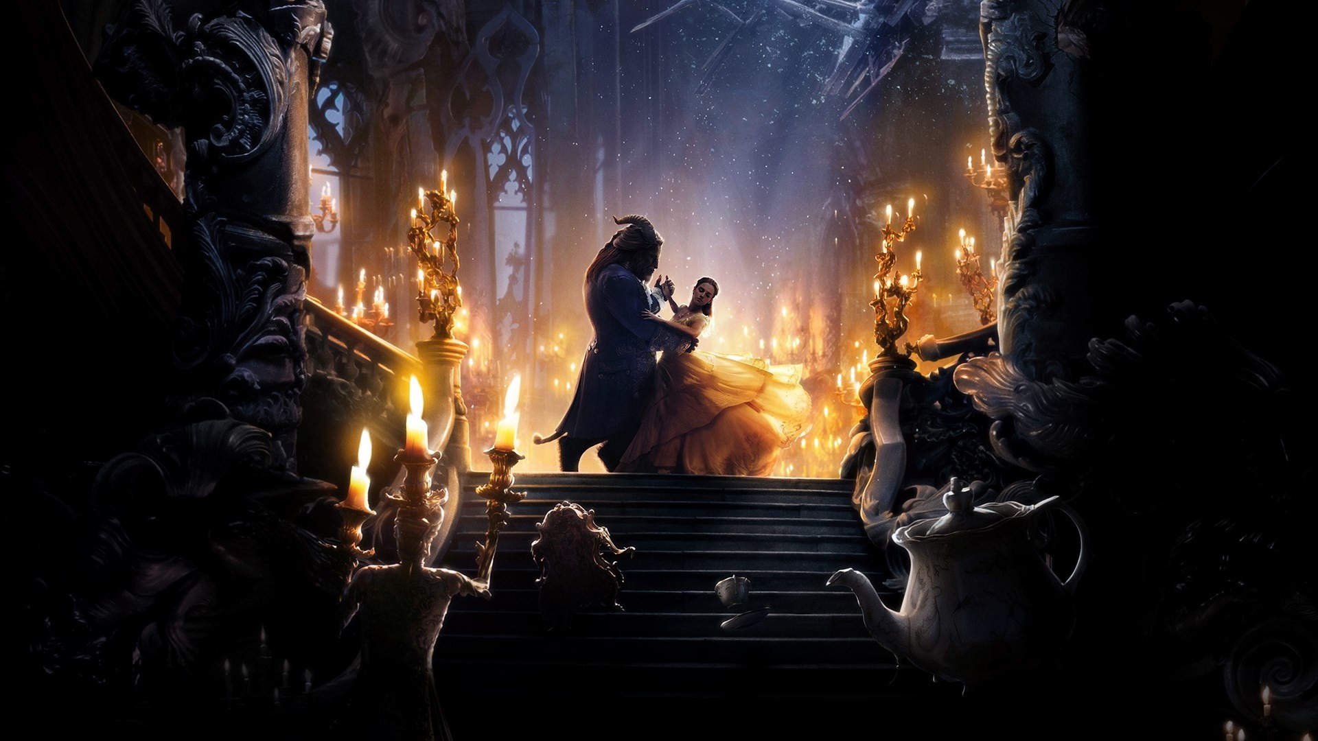 Beauty and the Beast wallpapers, Wallpapergets, 1920x1080 Full HD Desktop