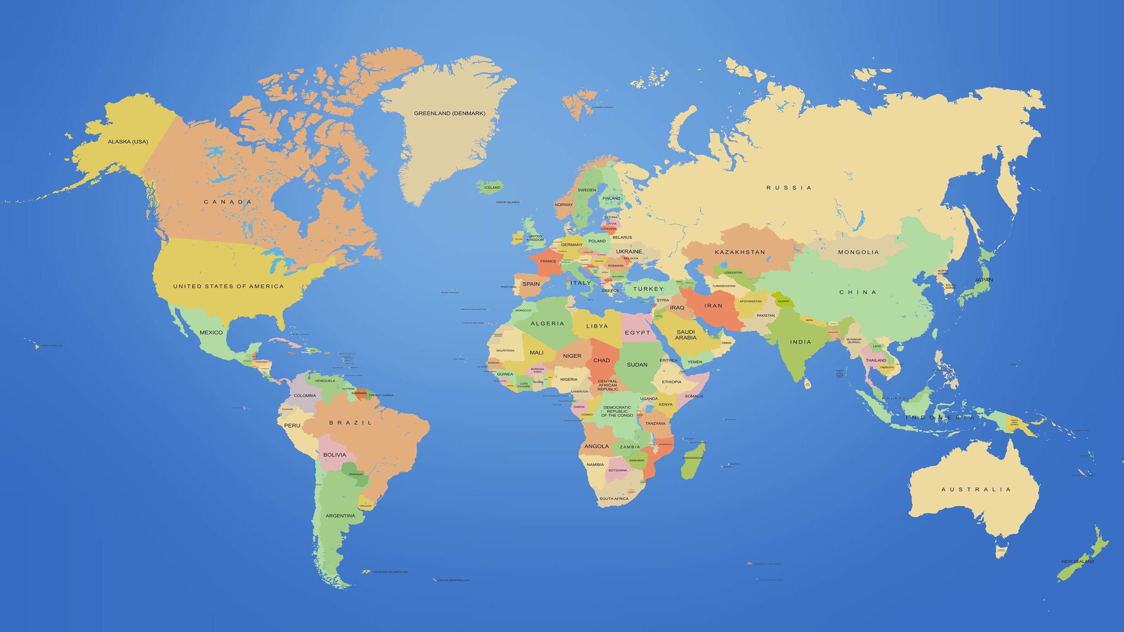 World maps, HD wallpapers, Popular choices, Captivating designs, 3840x2160 4K Desktop