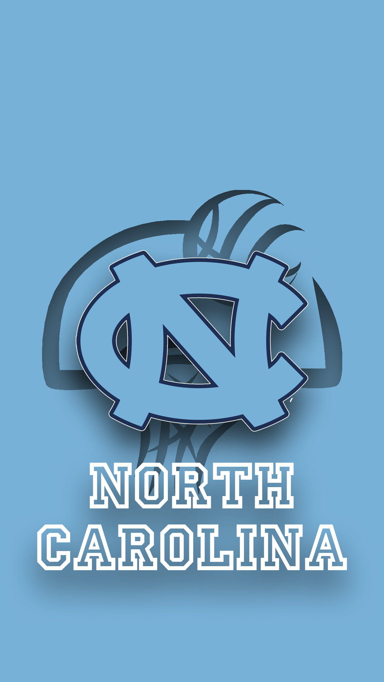 UNC Tar Heels basketball, North Carolina pride, Top college team, Fan favorite, 1250x2210 HD Phone