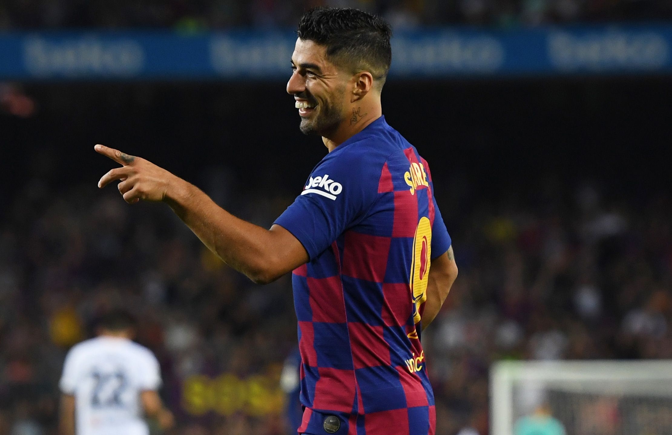 Luis Suarez, Barca's future, Football leadership, Getafe match, 2220x1440 HD Desktop