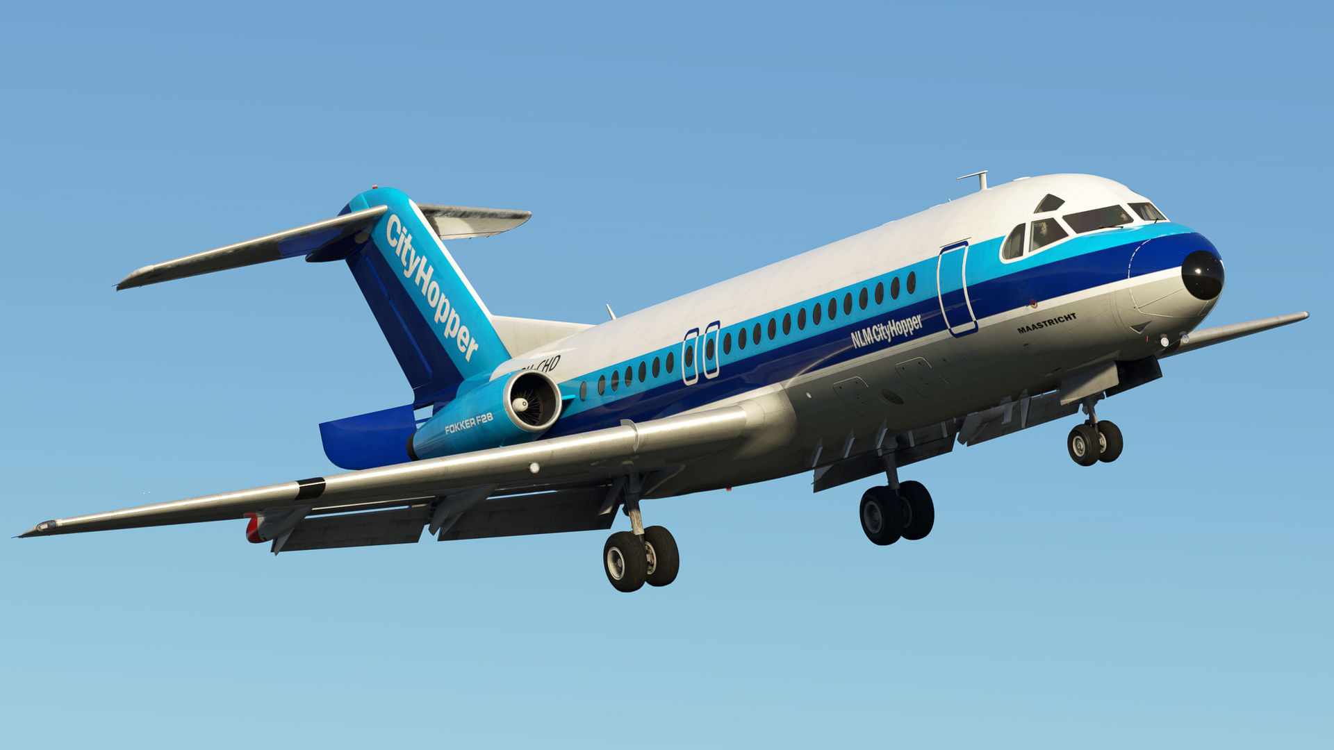 Fokker 100, FS Updates, Latest screenshots, Exciting development, 1920x1080 Full HD Desktop