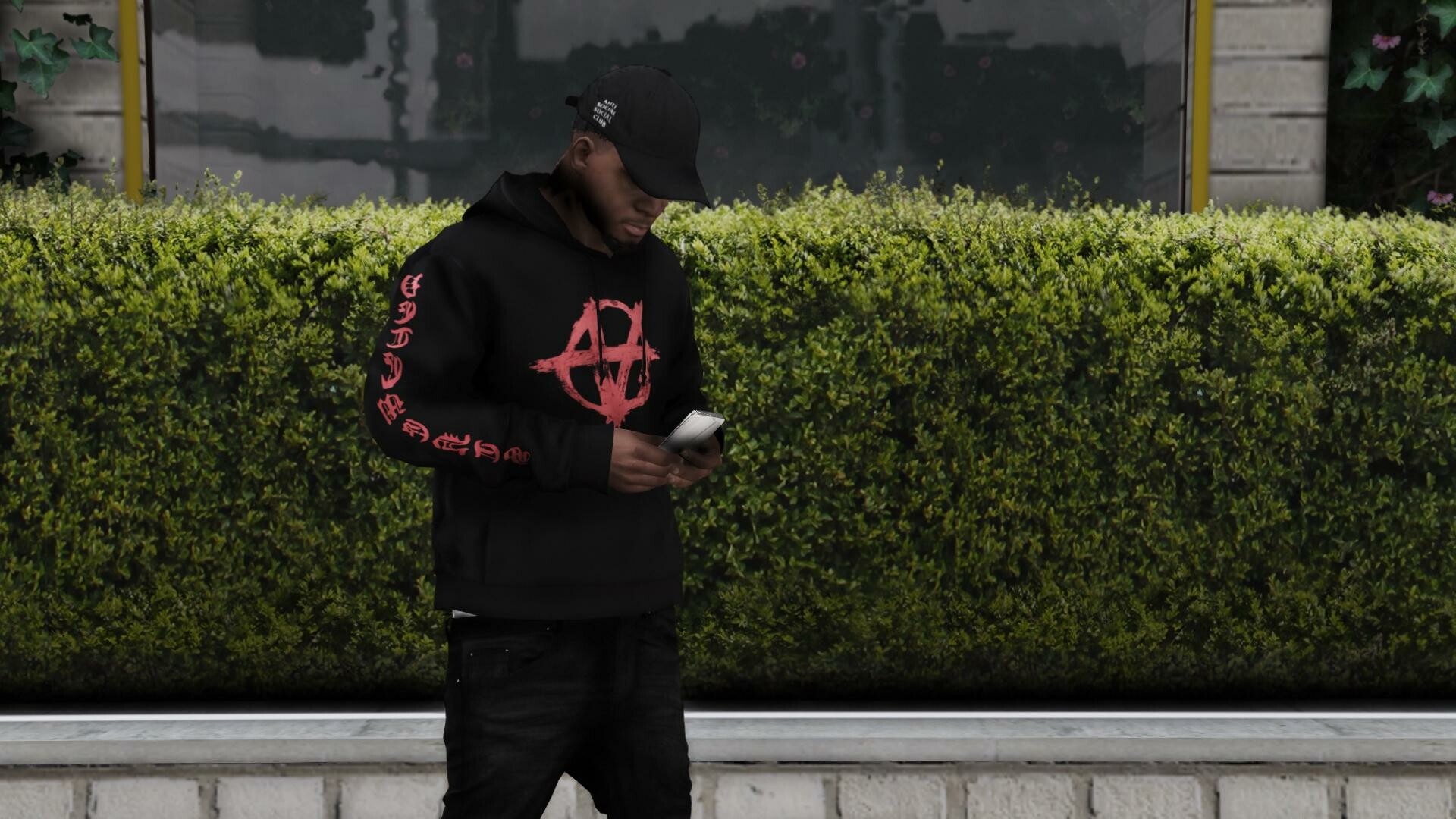 Anarchy hoodie, VETEMENTS Wallpaper, 1920x1080 Full HD Desktop