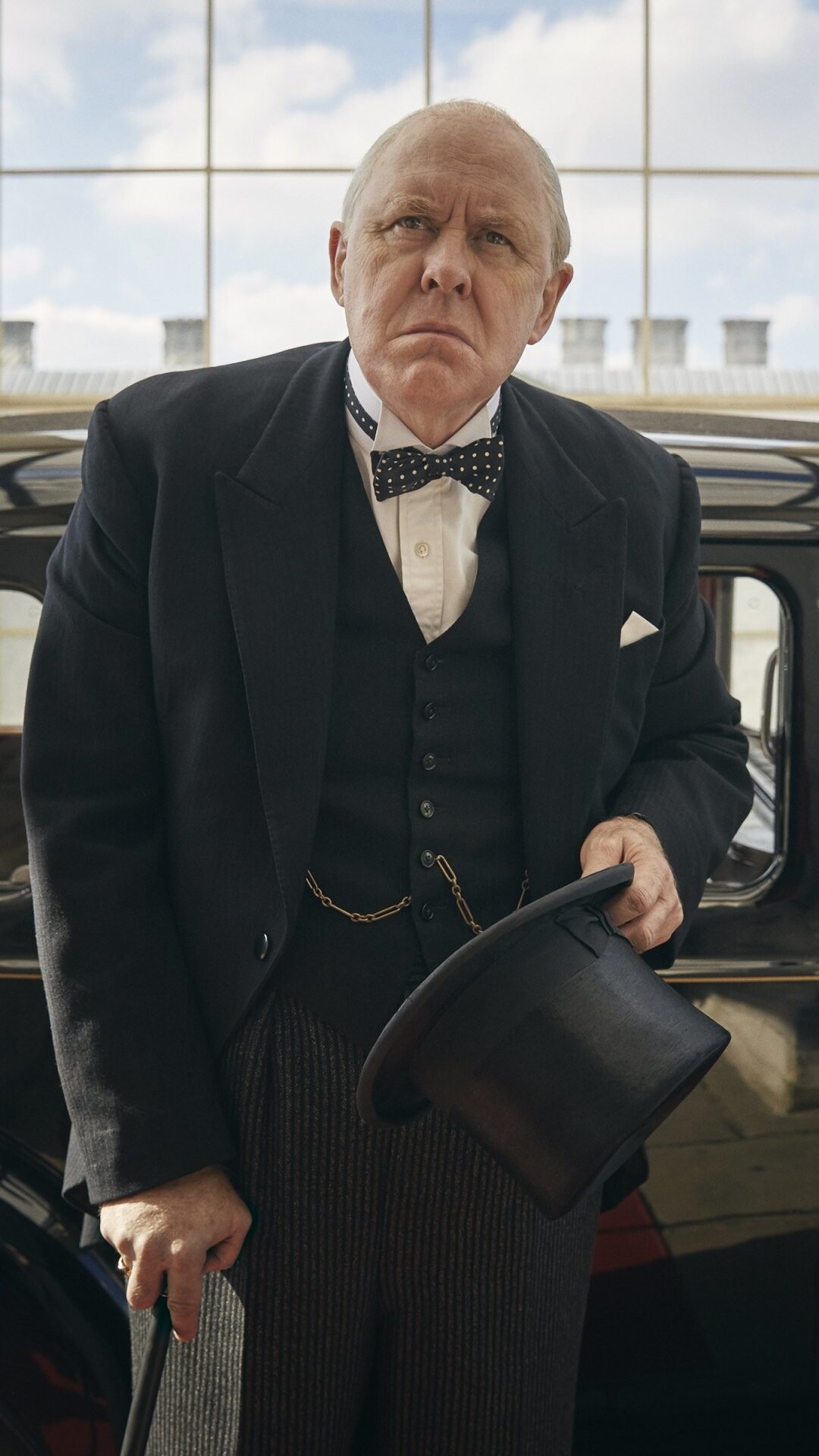 John Lithgow, The Crown, TV show, 1080x1920 Full HD Phone