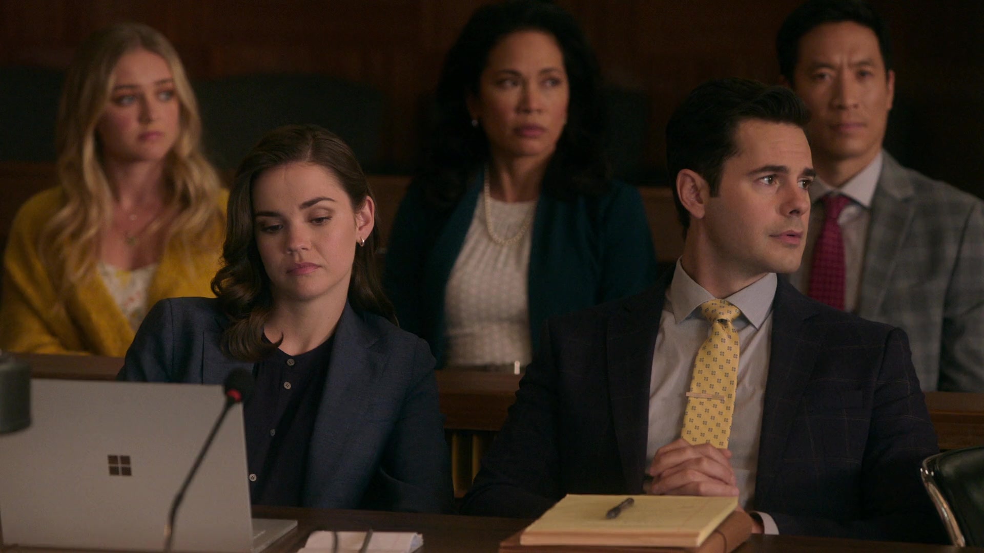 Good Trouble TV series, Microsoft Surface laptops in S03E17, 1920x1080 Full HD Desktop