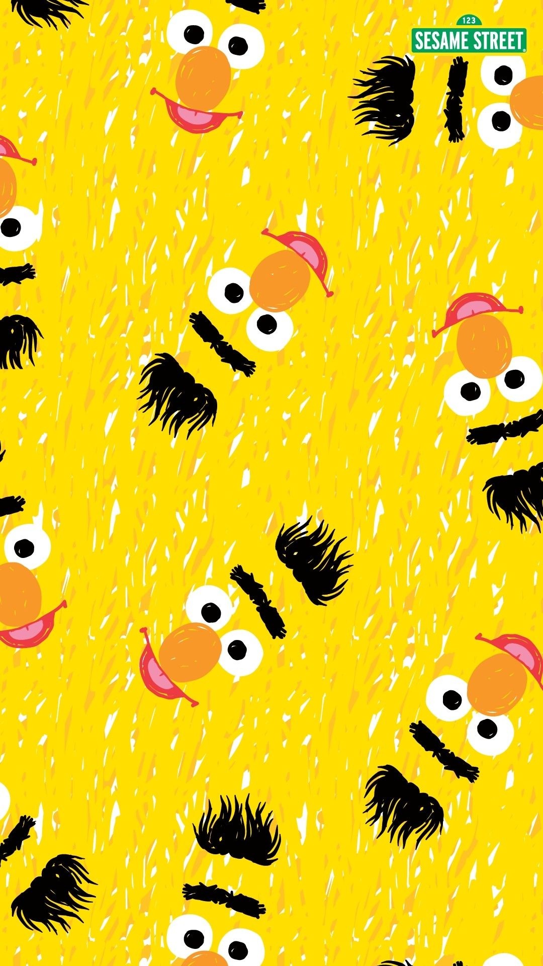 Sesame Street Animation, Cornelia witch character, Magical charm, Enchanting presence, 1080x1920 Full HD Phone