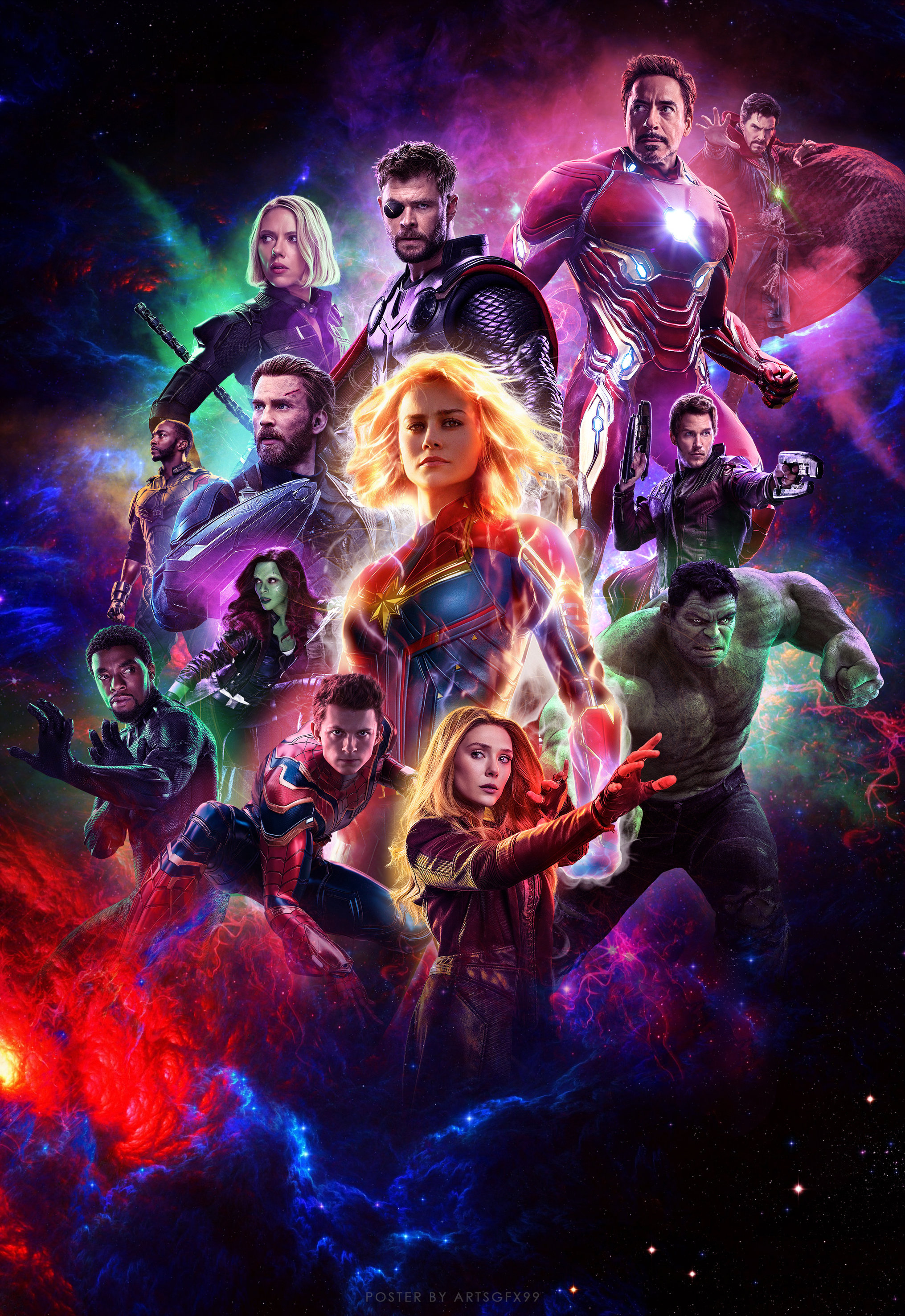 Avenger 4 poster, Post38, Marvel movie, Exciting, 2040x2960 HD Phone