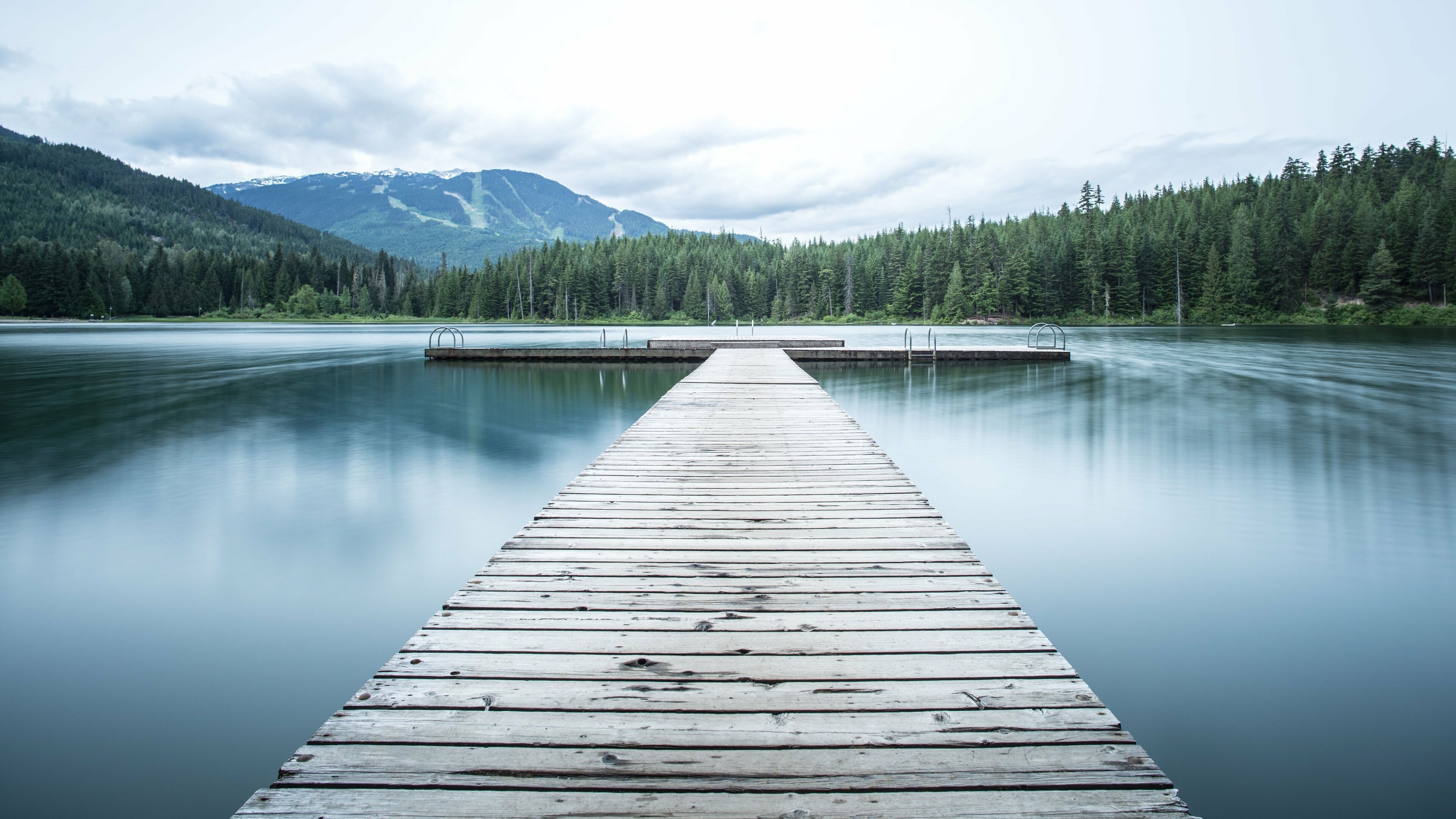 Pier, Lakes Wallpaper, 3840x2160 4K Desktop