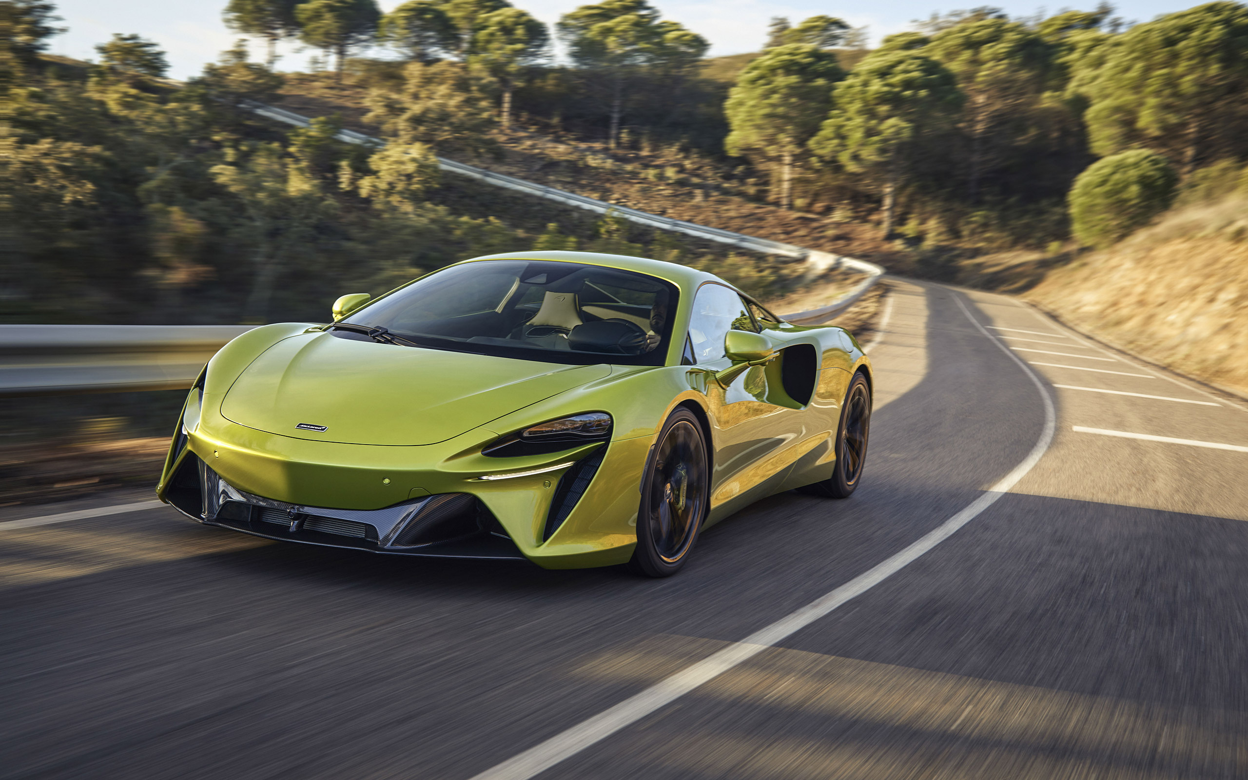 McLaren Artura, Hybrid supercar, Cutting-edge design, Electrifying performance, 2560x1600 HD Desktop