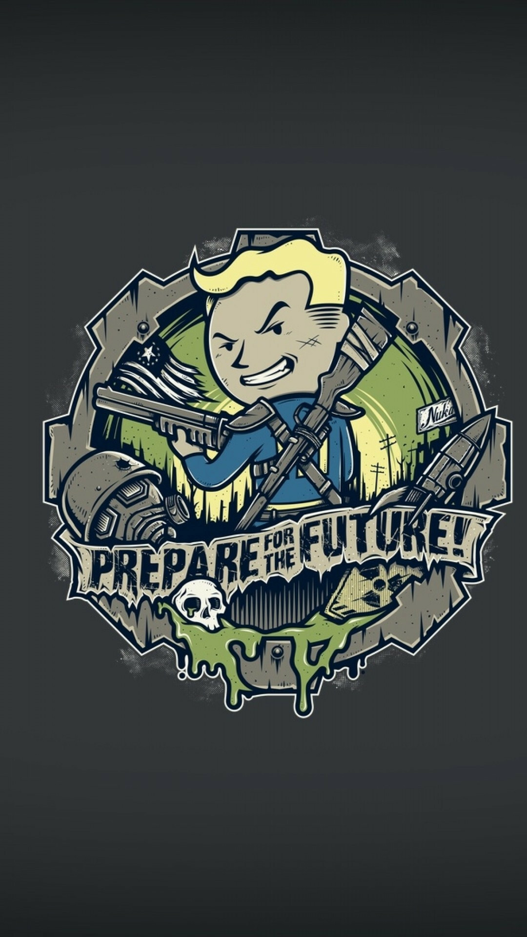 Fallout Prepare for the Future, iPhone wallpapers, Gaming, Fallout, 1080x1920 Full HD Phone