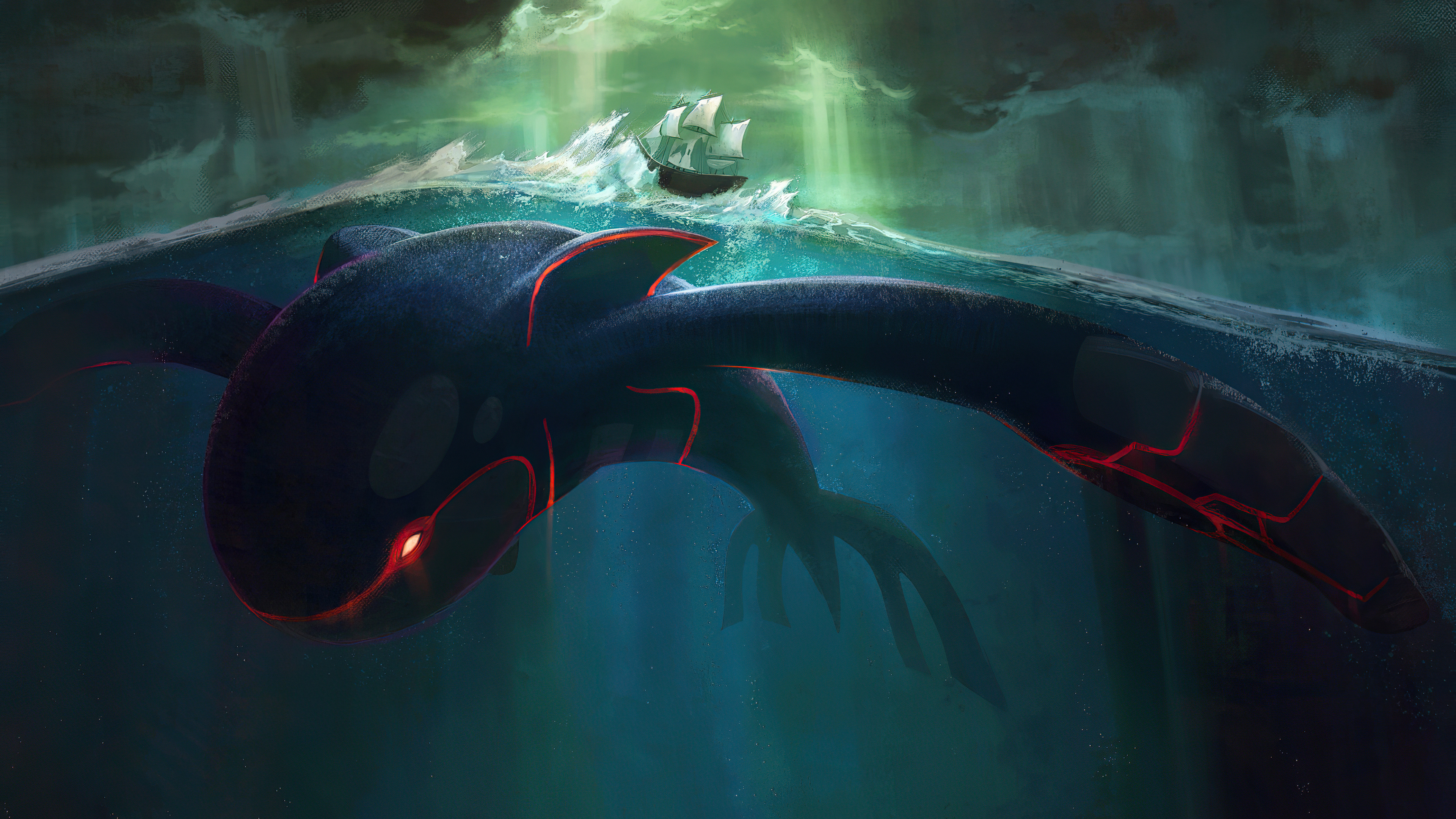 Fondos de pantalla de Kyogre (26 imágenes) - WallpaperCat