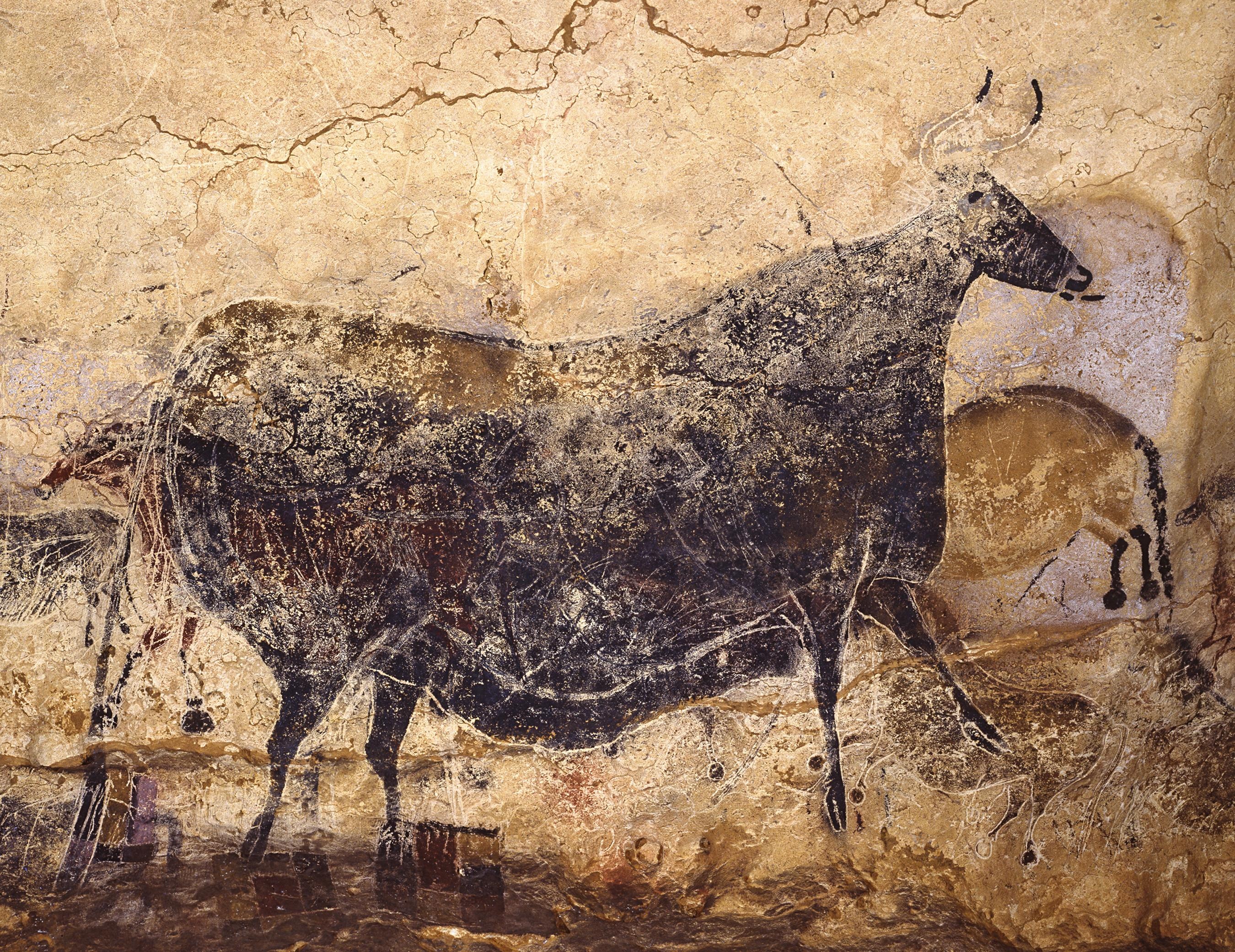 Lascaux, Steinzeitliche Hohlenmalerei, Munich, Germany, 2700x2090 HD Desktop