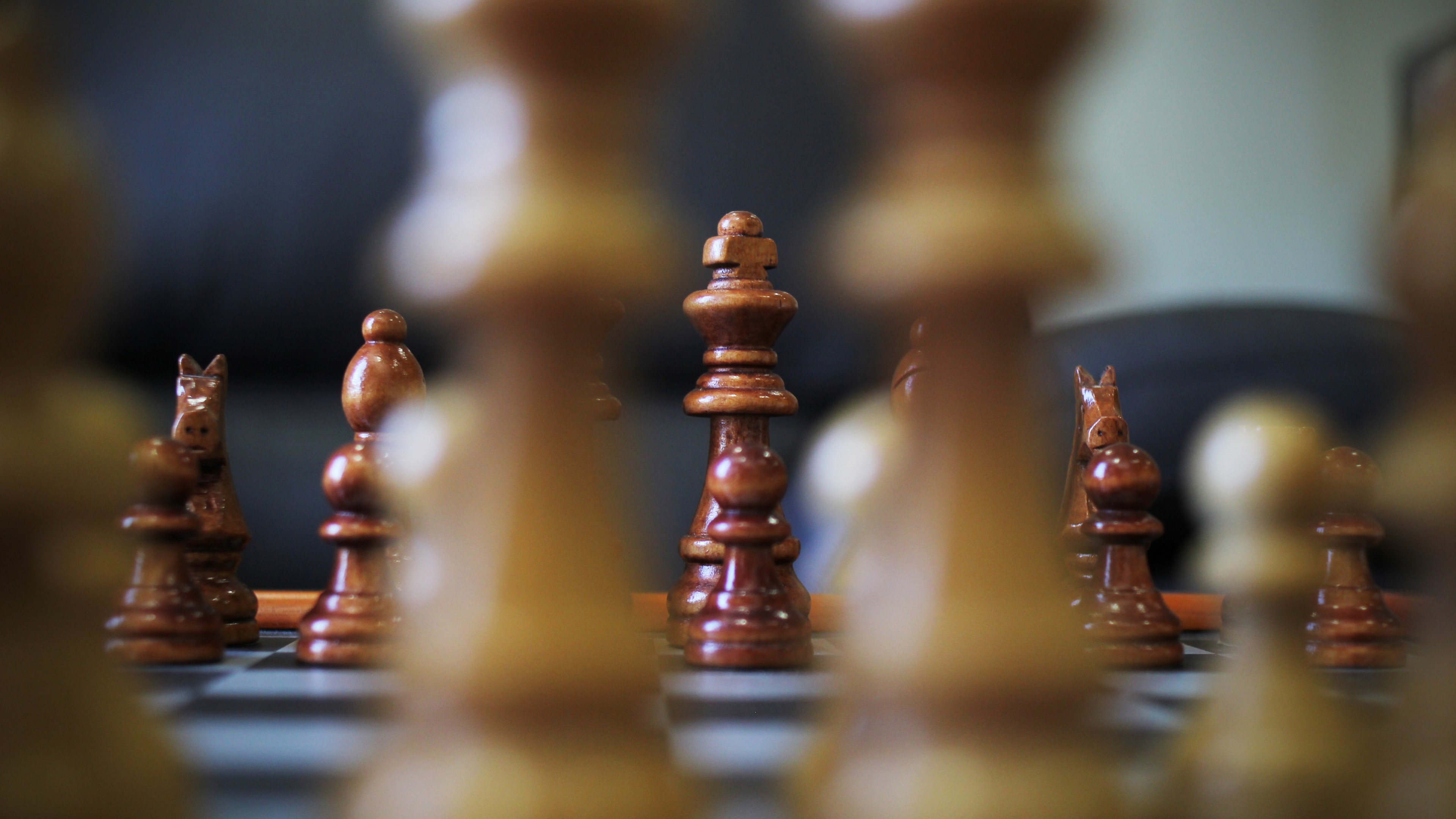 Chess pieces HD wallpaper, 4K ultra HD, Background image, Mobile, 3840x2160 4K Desktop
