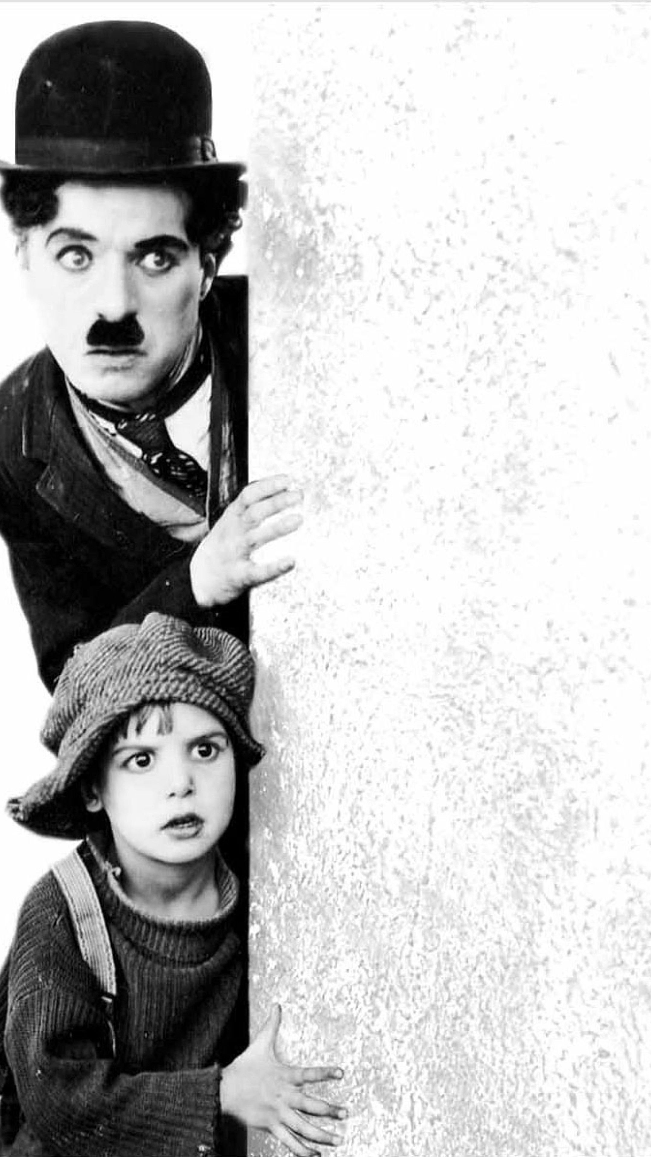 Vintage charm, Iconic figure, Classic movies, Charlie Chaplin, 2160x3840 HD Phone