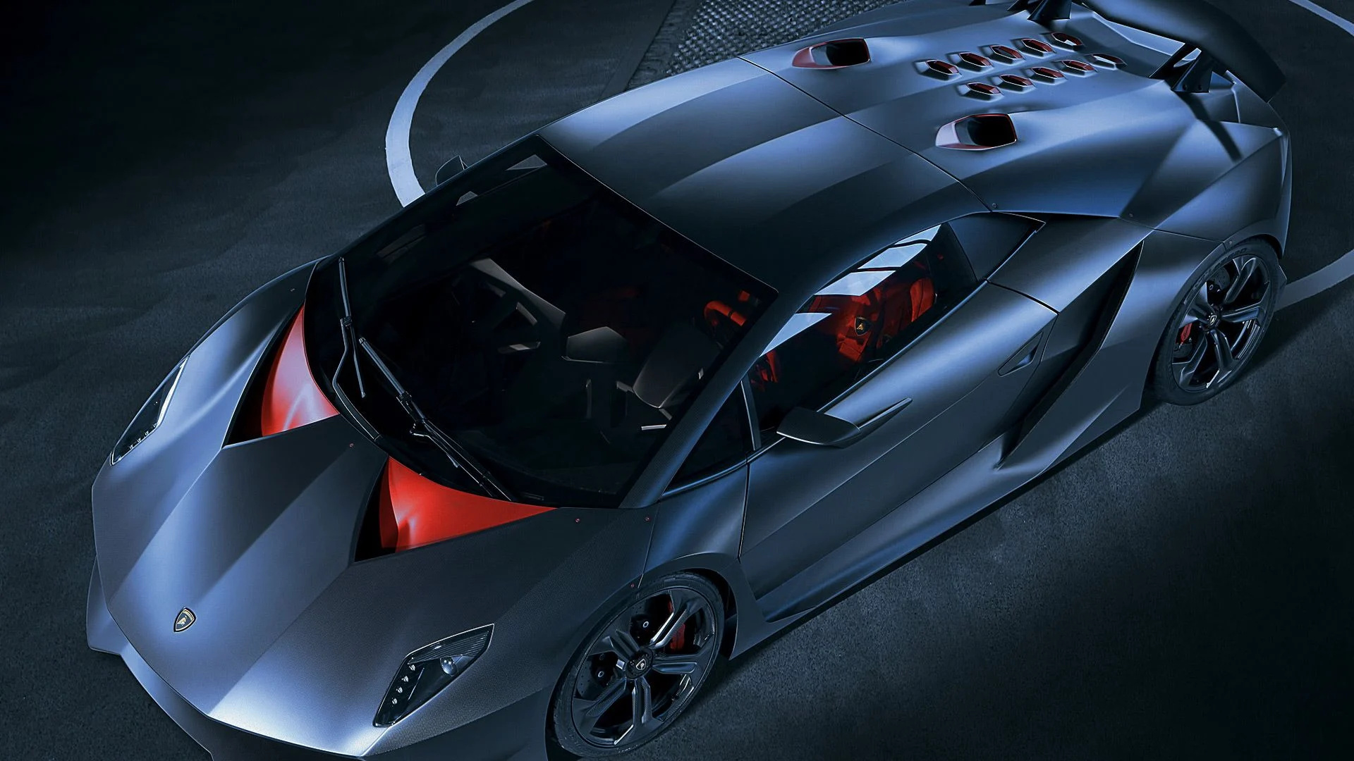 Blue Lamborghini Sesto Elemento, Stunning wallpapers, Car enthusiasts, High-performance marvels, 1920x1080 Full HD Desktop