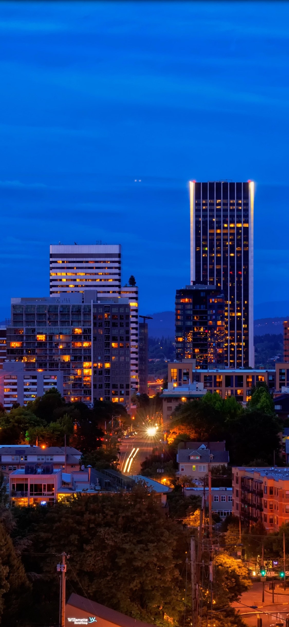 Portland skyline, West Coast charm, Laid-back vibes, Natural beauty, 1130x2440 HD Phone