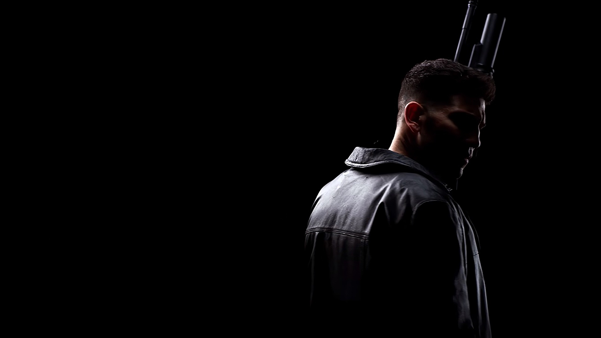 Frank Castle, Marvel's The Punisher, Low key rim lighting, Full HD Desktop wallpaper