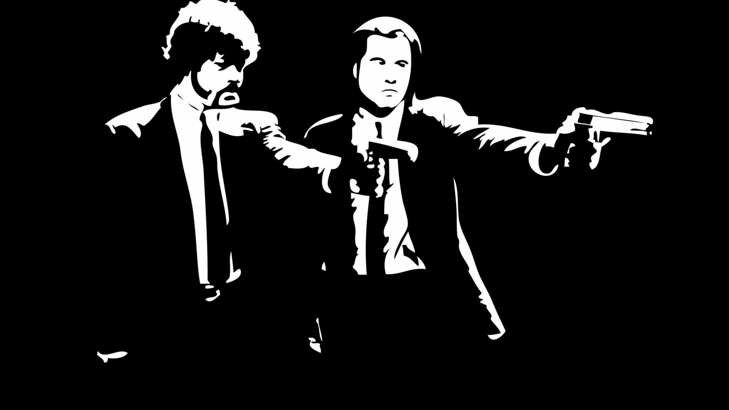 Pulp Fiction wallpapers, Quentin Tarantino, Cult classic, Iconic movie scenes, 2560x1440 HD Desktop