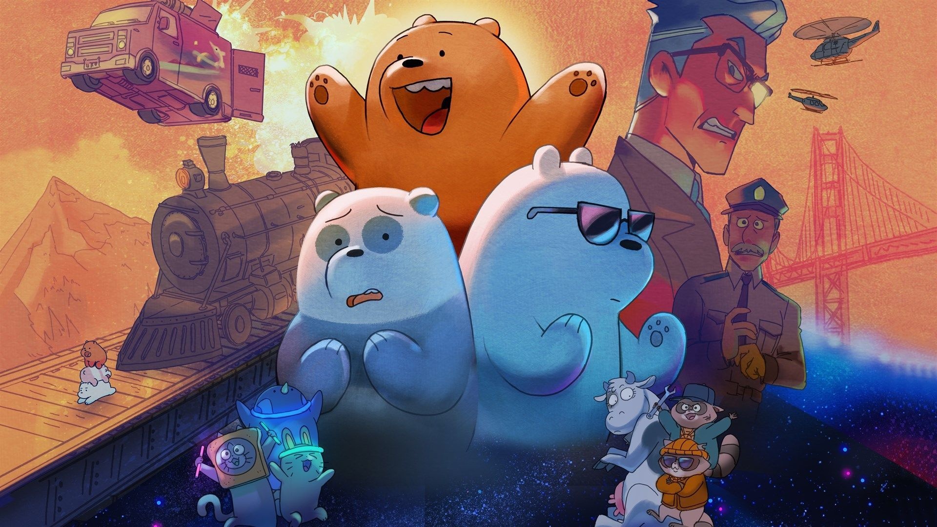 We Bare Bears: The Movie, Bilibili, 1920x1080 Full HD Desktop