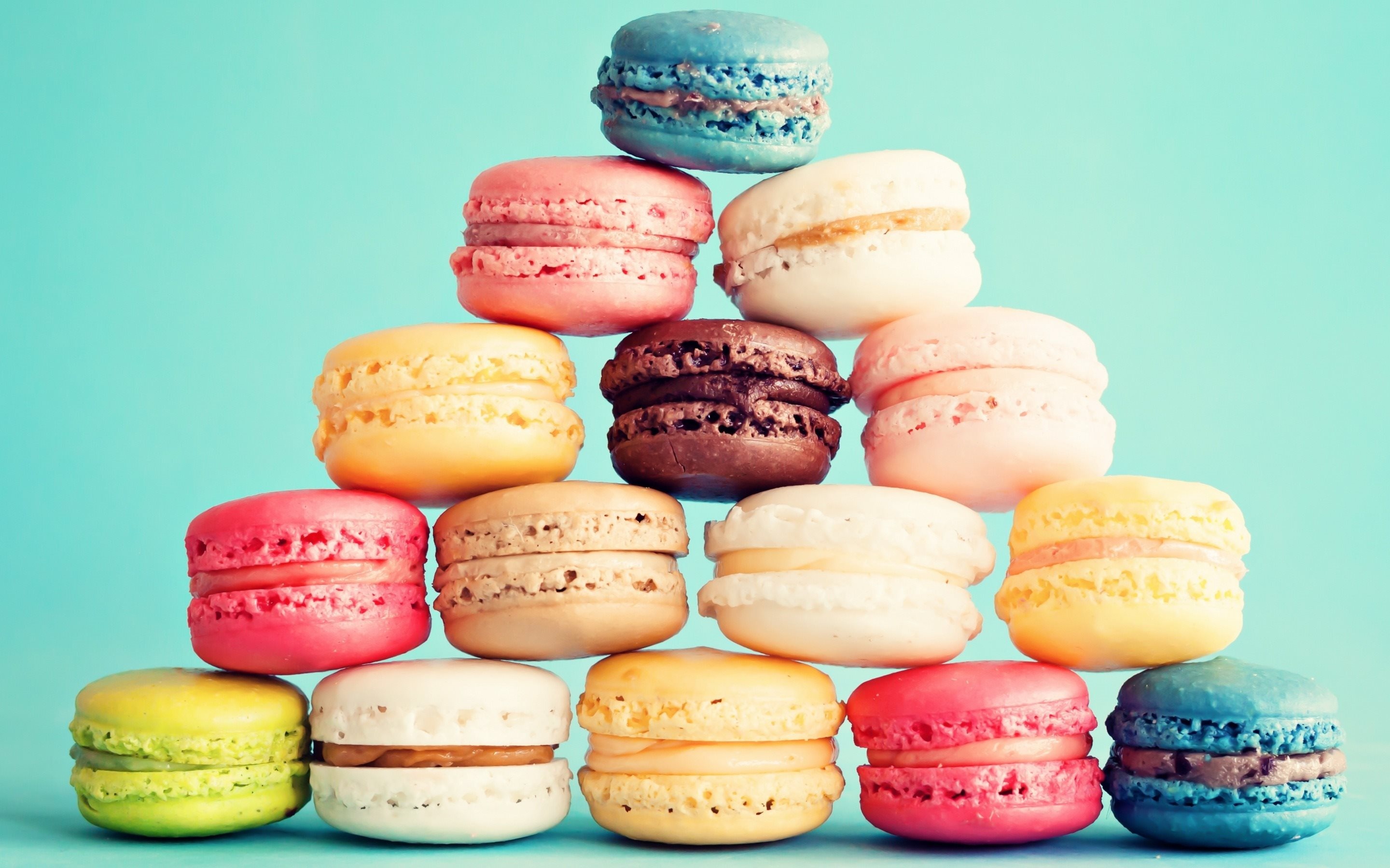 Download macaron wallpapers, Sweets confectionery biscuits, High-quality HD pictures, Desktop resolution, 2880x1800 HD Desktop