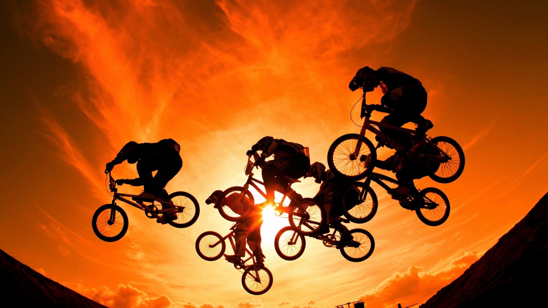 Download BMX bike art, Wallpaper resolution, 1920x1080 Full HD Desktop