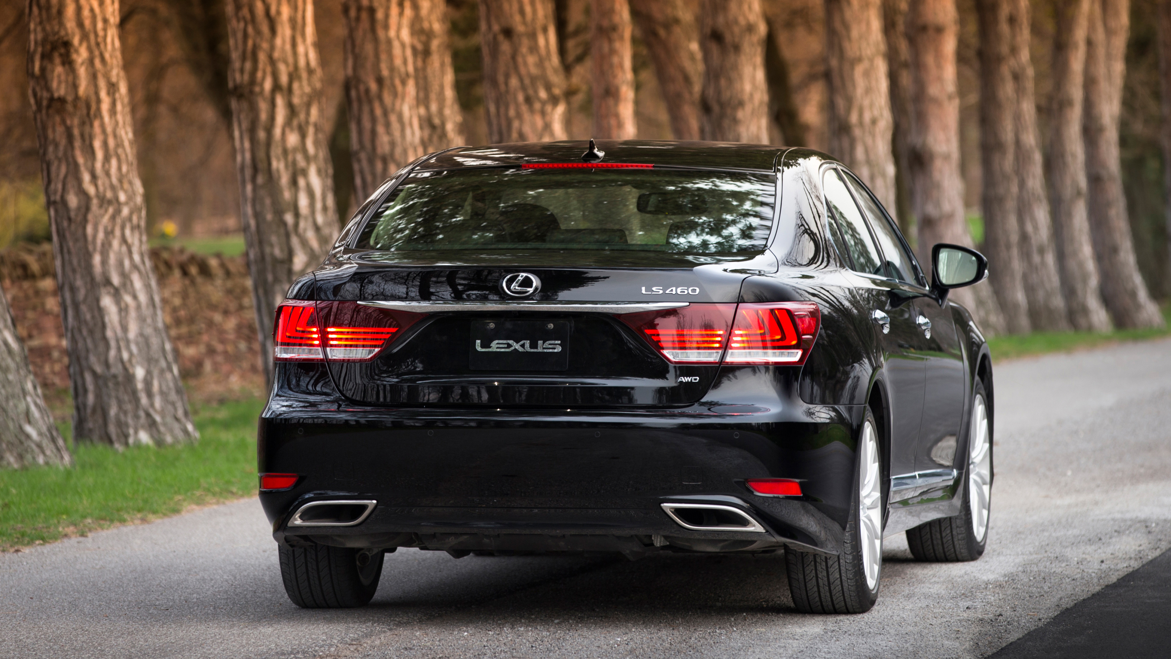 Lexus LS, Luxury car wallpapers, AWD CA spec, Classy design, 3840x2160 4K Desktop