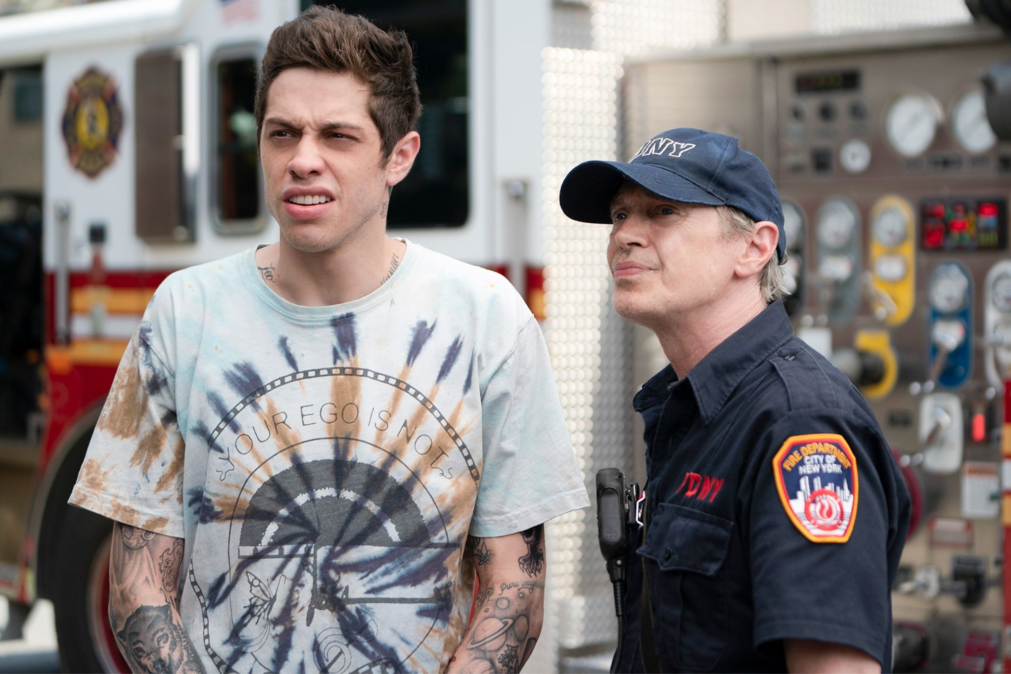 The King of Staten Island, Proud firefighter, Pete Davidson's movie, Steve Buscemi, 2000x1340 HD Desktop