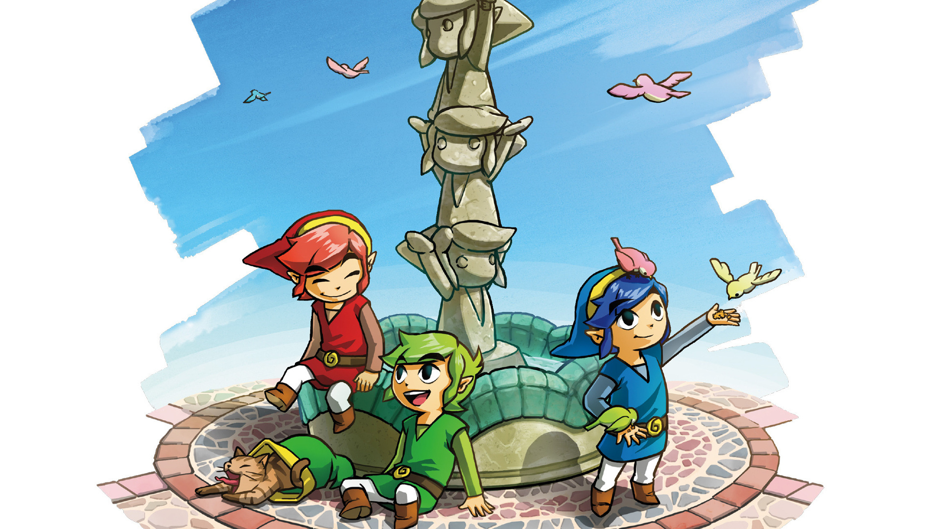 Legend of Zelda, Triforce heroes, HD wallpapers, Gaming, 1920x1080 Full HD Desktop