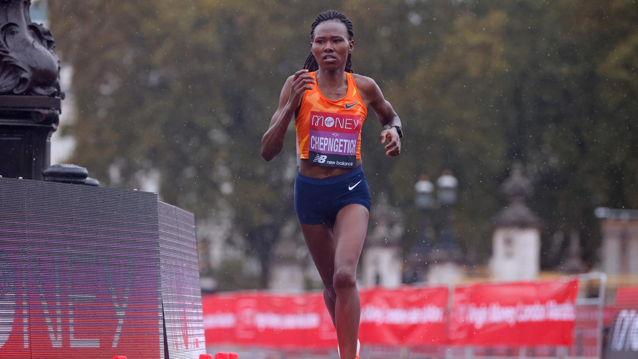 Ruth Chepngetich, Half marathon record, Istanbul, Eurosport, 2560x1440 HD Desktop