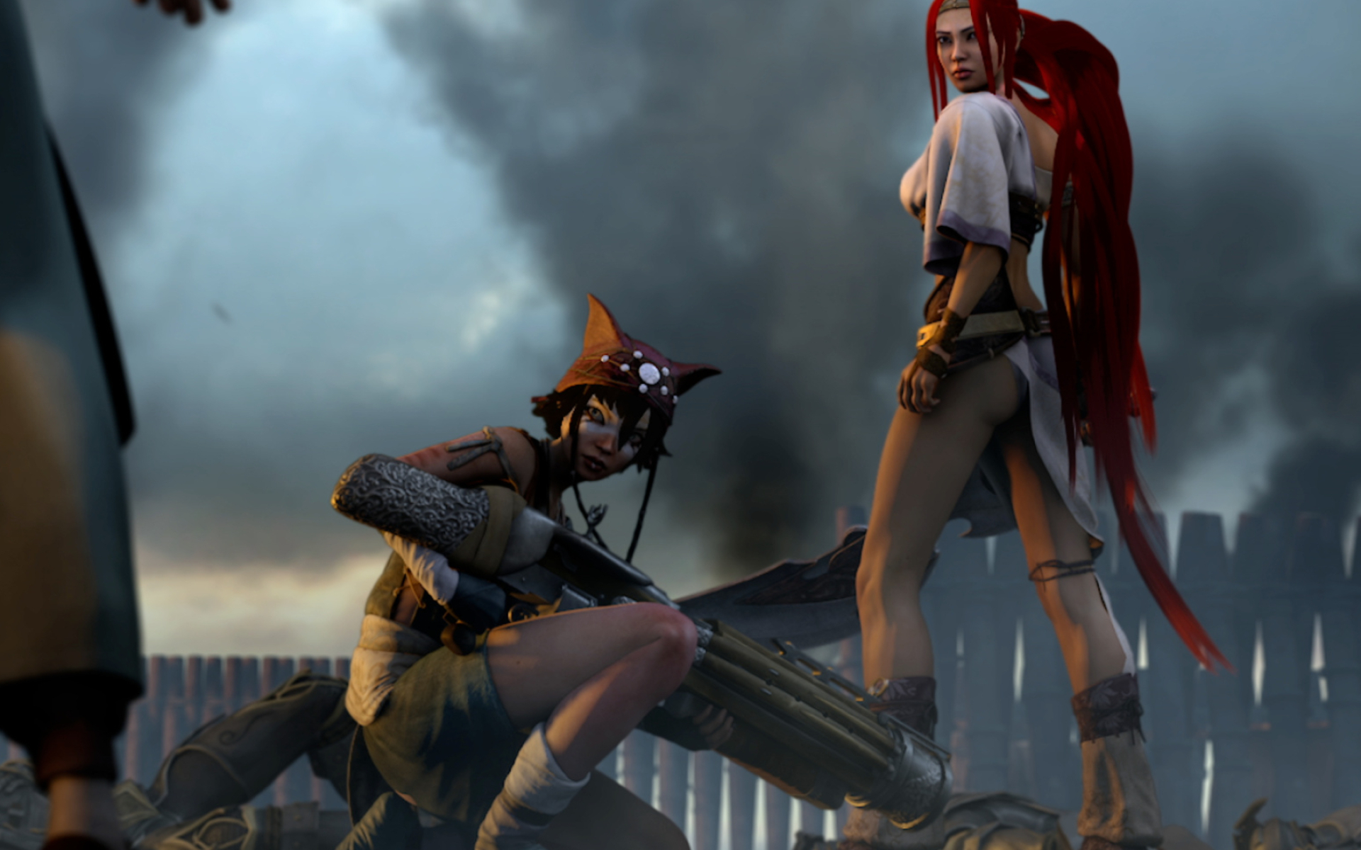 Kai and Nariko, Heavenly Sword Wallpaper, 1920x1200 HD Desktop