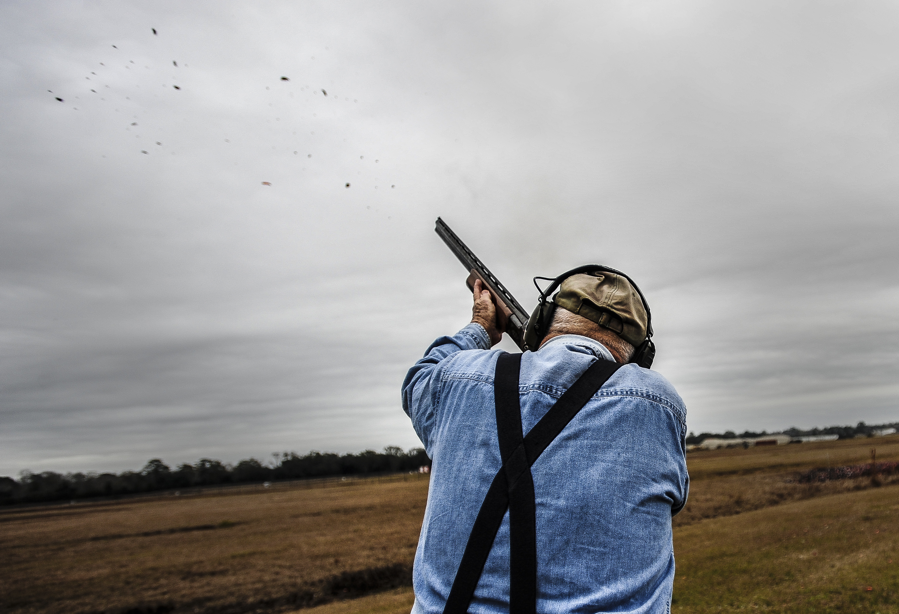 Volunteers, JB Charleston skeet, Trap range, Joint Base Charleston, 2880x1970 HD Desktop