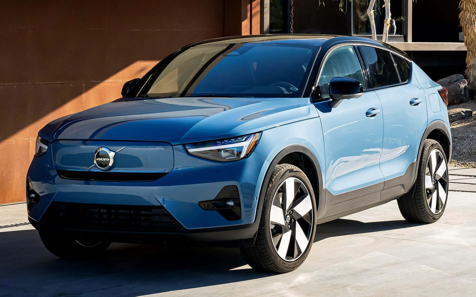 Volvo C40, Recharge edition, Futuristic styling, Cutting-edge technology, 1920x1200 HD Desktop
