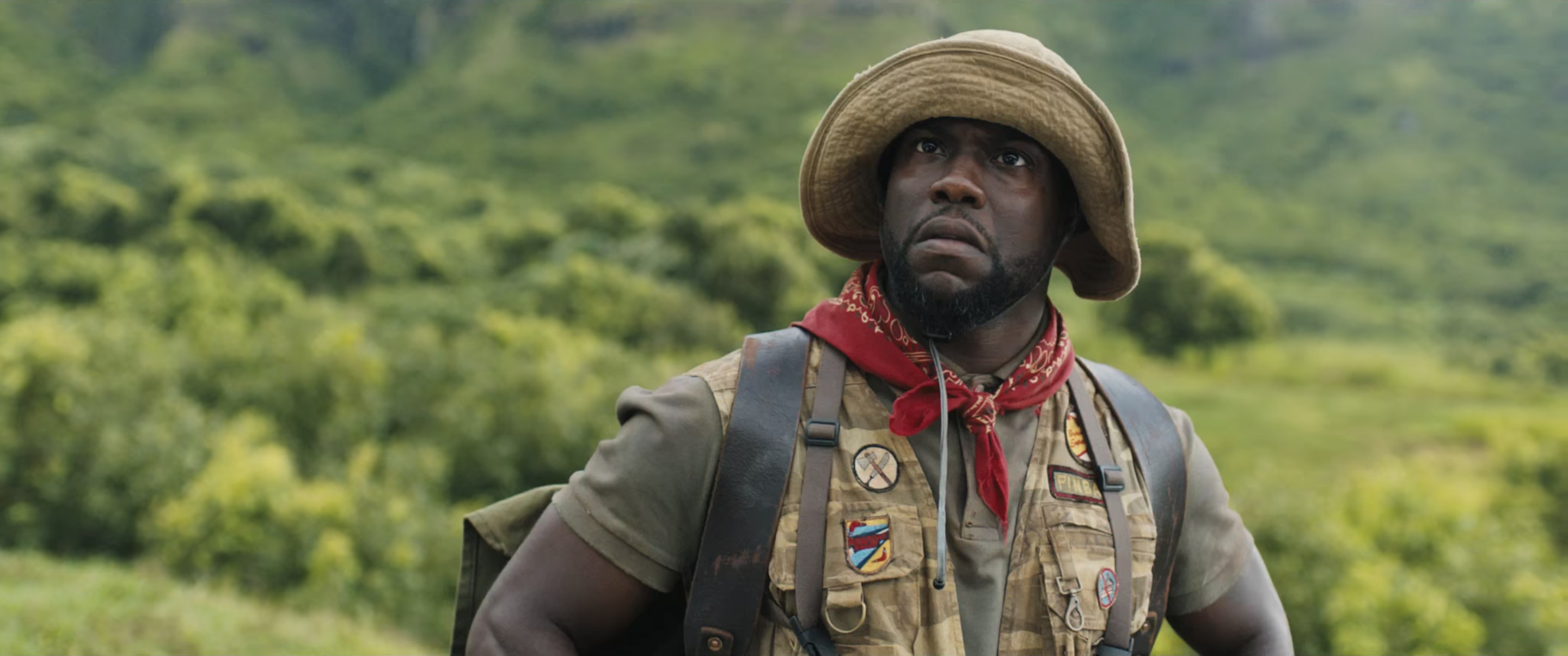 Jumanji holiday distraction, Action-packed adventure, Fun escapism, Familiar narrative, 2880x1210 Dual Screen Desktop